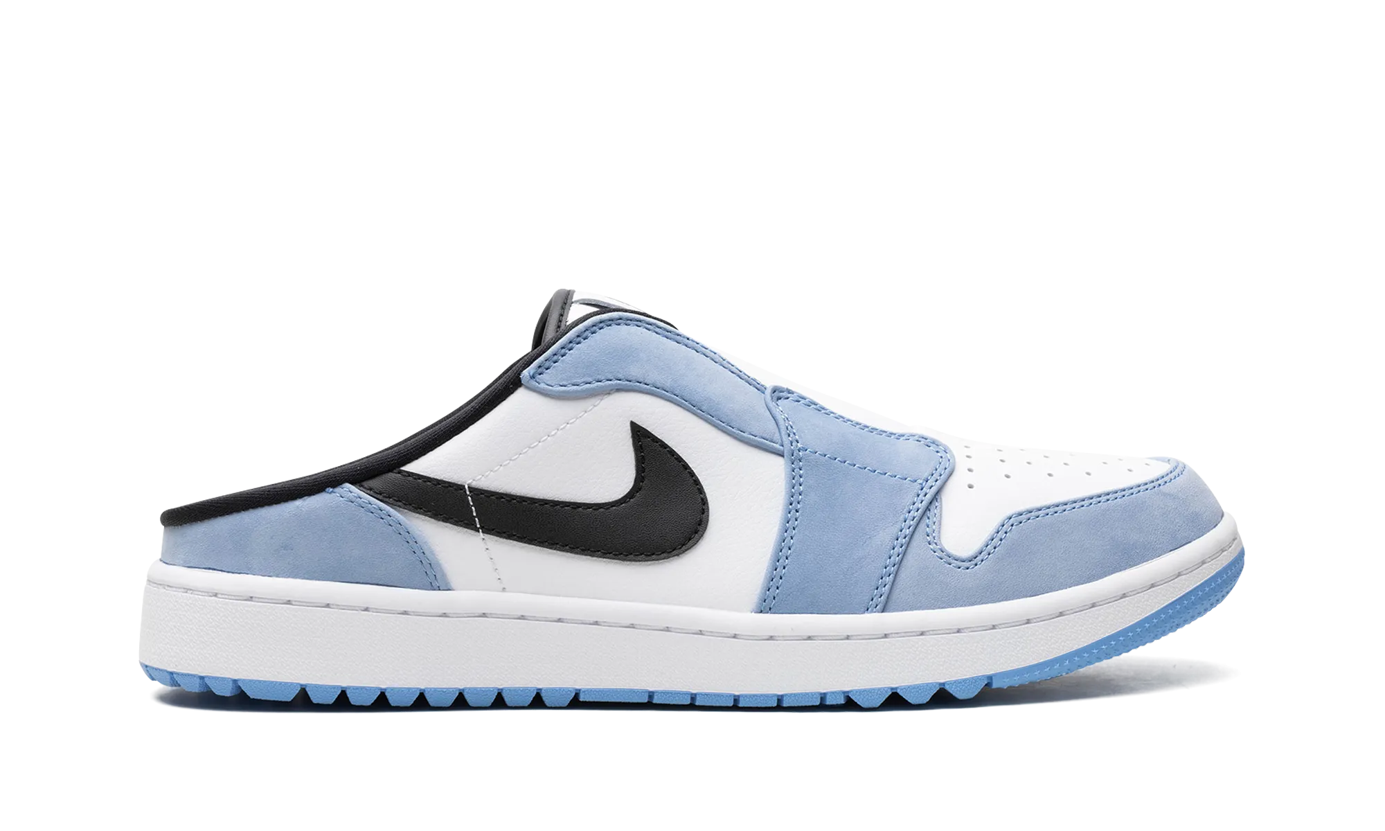 Air Jordan 1 Mule Golf "University Blue" Anime Sneakers