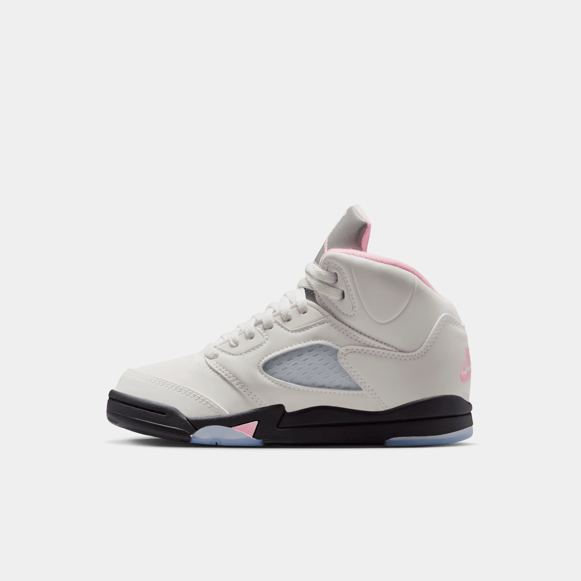 Air Jordan Kids' 5 Retro Medium Soft Pink (PS) Sneakers Released