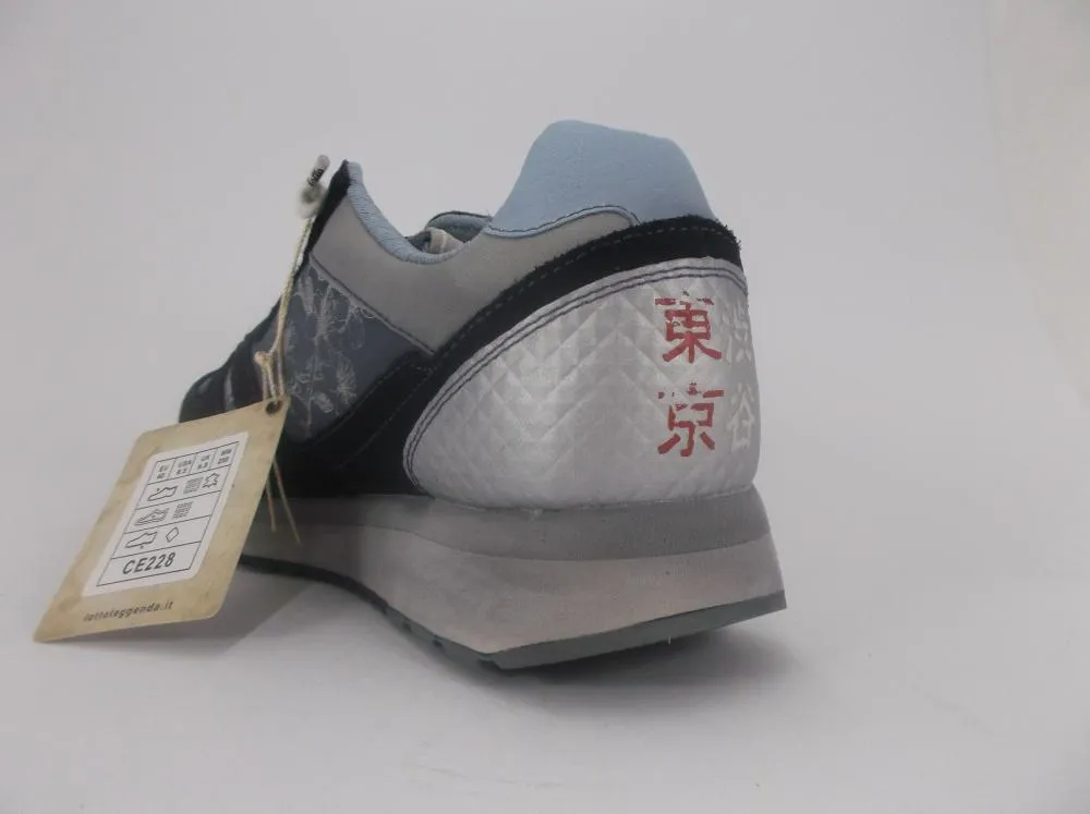 Lotto Leggenda scarpa sneakers da donna Tokyo Wedge  R7081 blu Ralph Lauren Sneakers