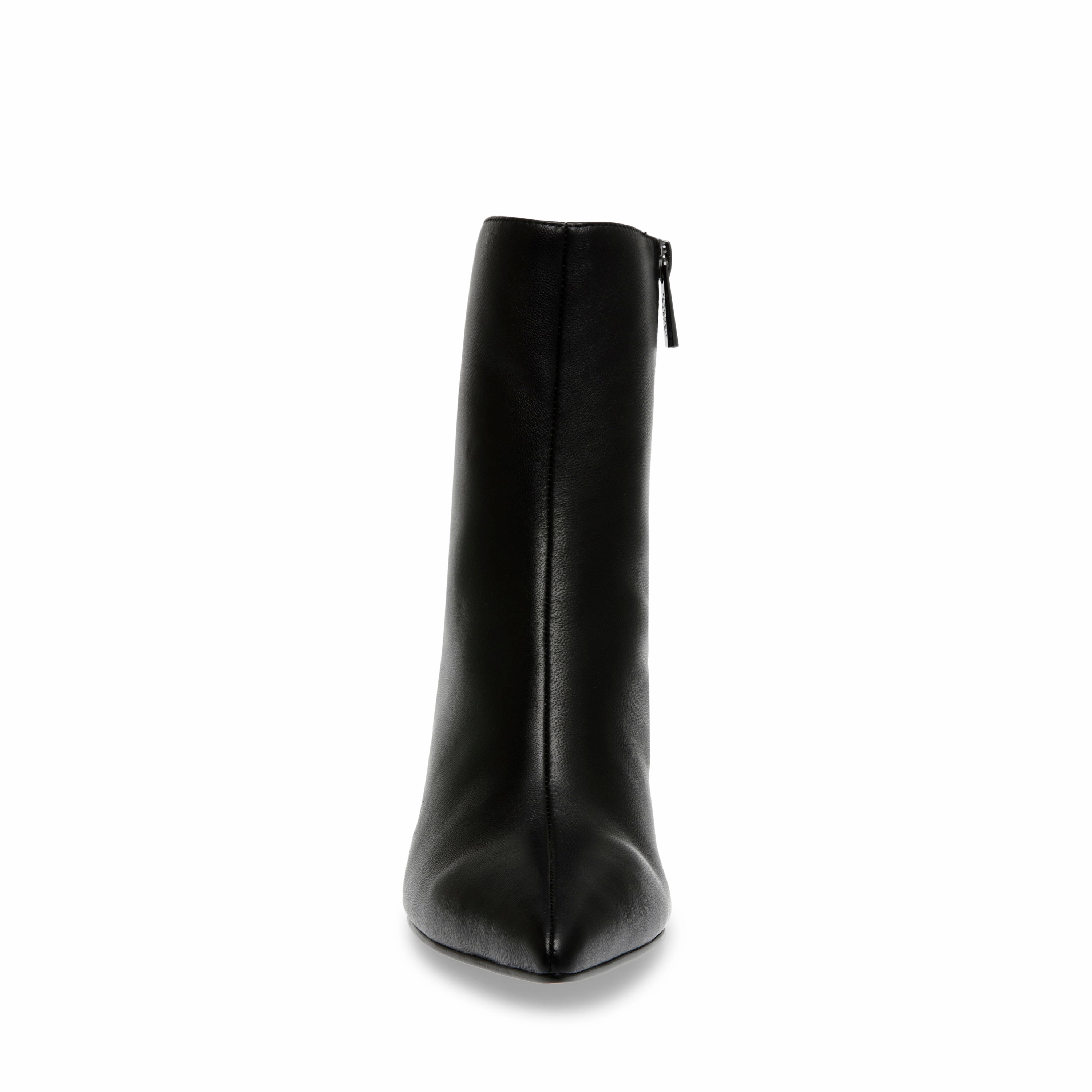 Fold Over Wedge Boots Lulah Bootie BLACK LEATHER