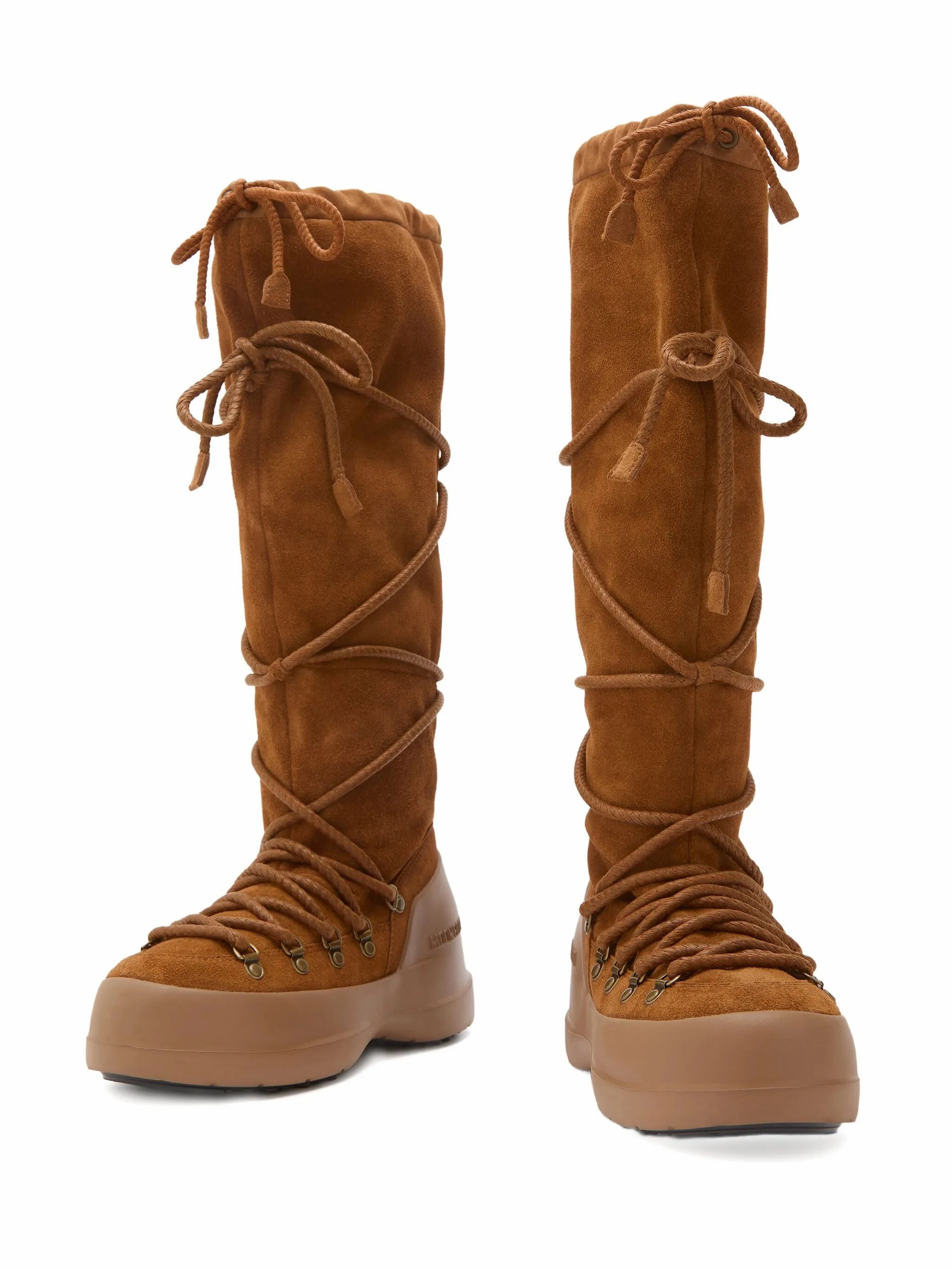 Boots N Britches Western Wear Luna lace-up suede boots