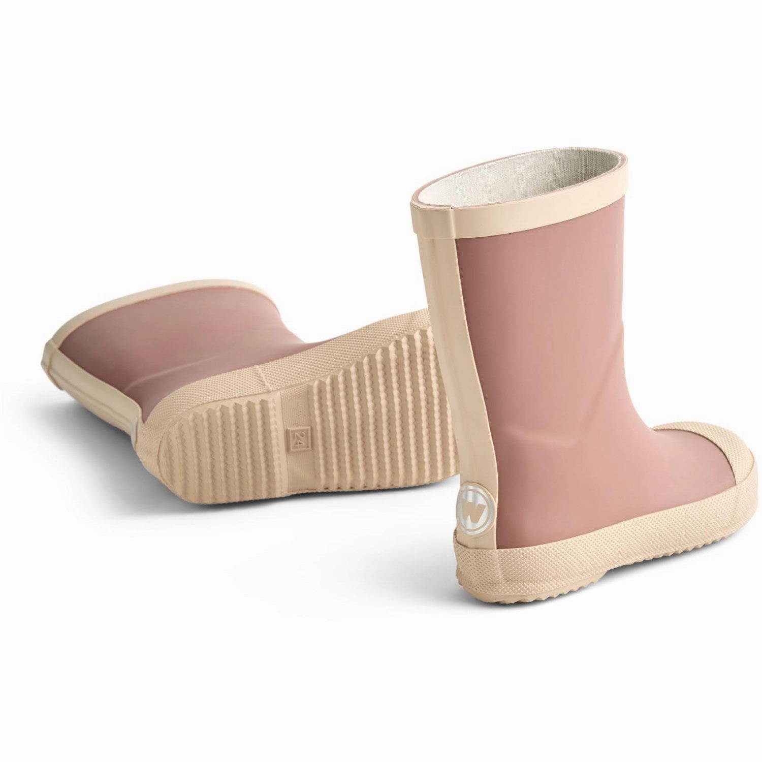 Trukka Boots Wheat Dusty Lilac Rubber Boot Muddy