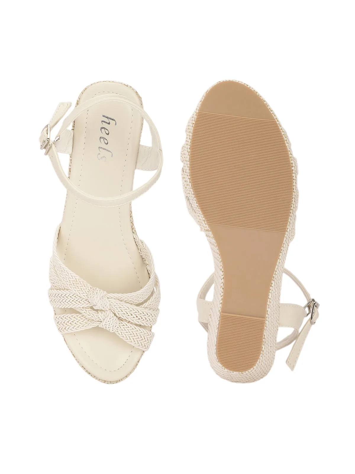 Sandals Slip-in Lyra Crochet Jute Wedge Sandals