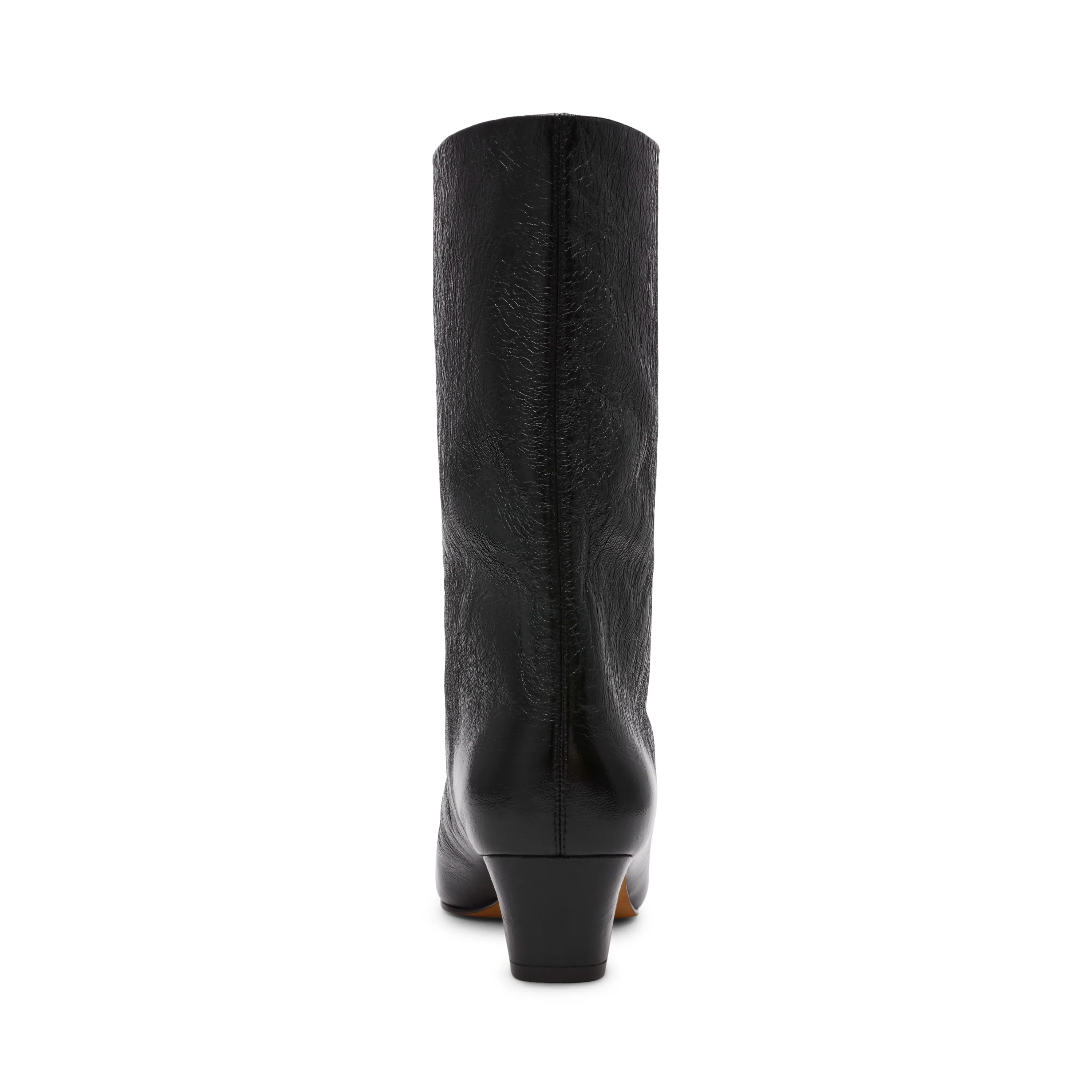 Lytton Bootie BLACK PATENT Flat Knee Length Boots
