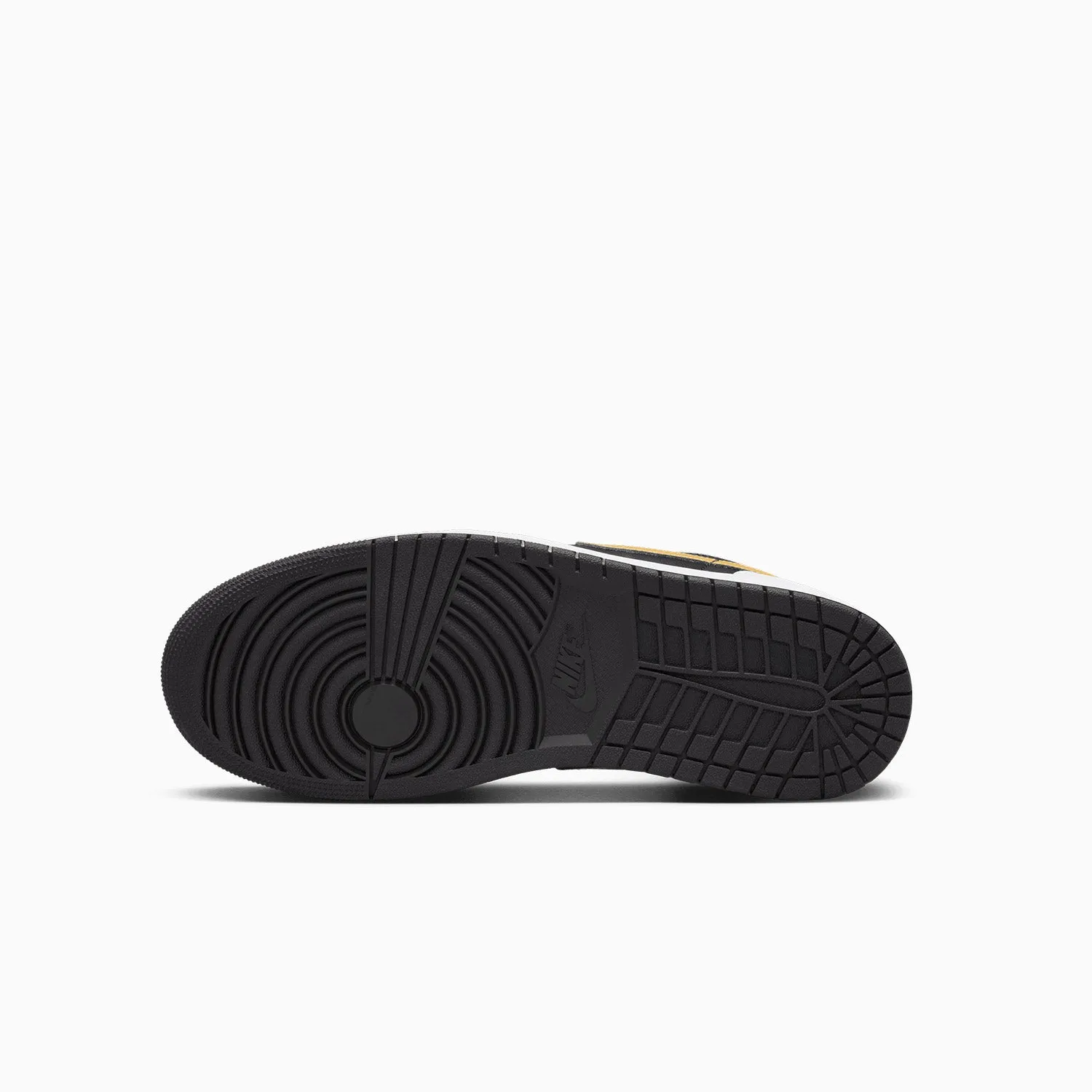 Men's Air Jordan 1 Low "Gold Swoosh" Vince Sneakers