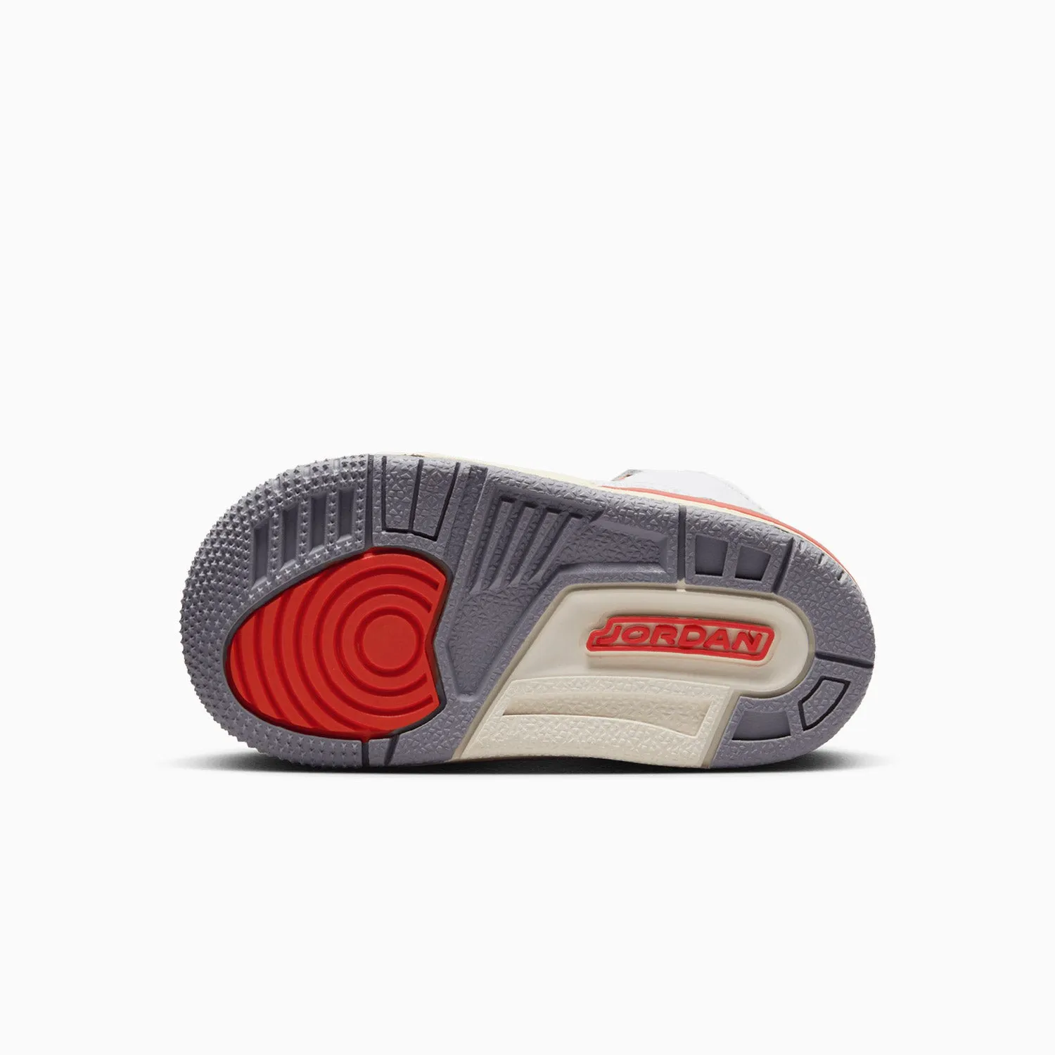 Leather Sneakers High Top Kid's Air Jordan 3 Retro "Georgia Peach" Toddlers