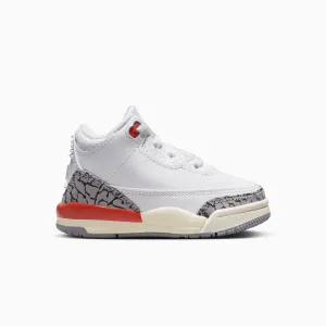 Black Sneakers Kid's Air Jordan 3 Retro "Georgia Peach" Toddlers