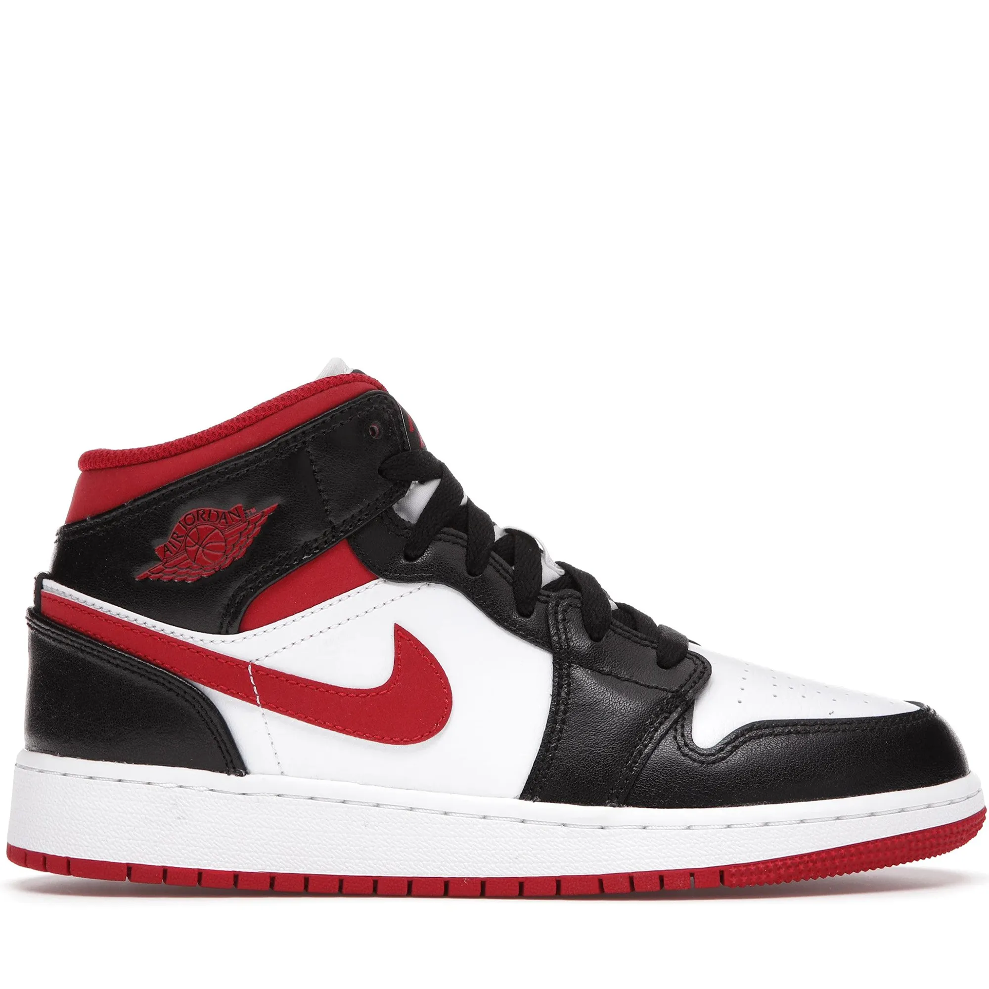 Skechers Walking Sneakers Jordan 1 Mid Gym Red Black White (GS)