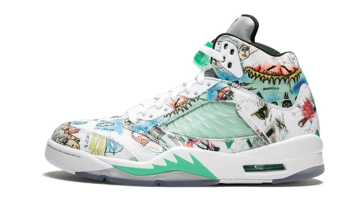 Wide Feet Sneakers Air Jordan 5 Retro "WINGS"