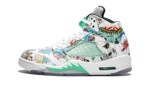 80s High Top Sneakers Air Jordan 5 Retro "WINGS"