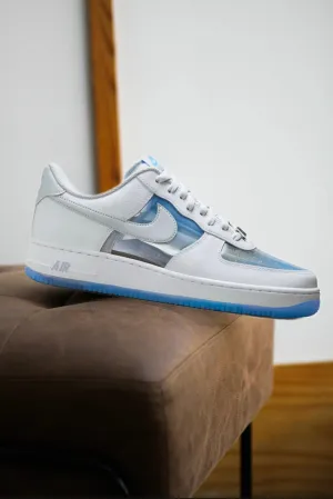 Nike Shoes Af1 AIR FORCE 1 RETRO "WHITE/PURE PLATINUM-UNIVERSITY BLUE"