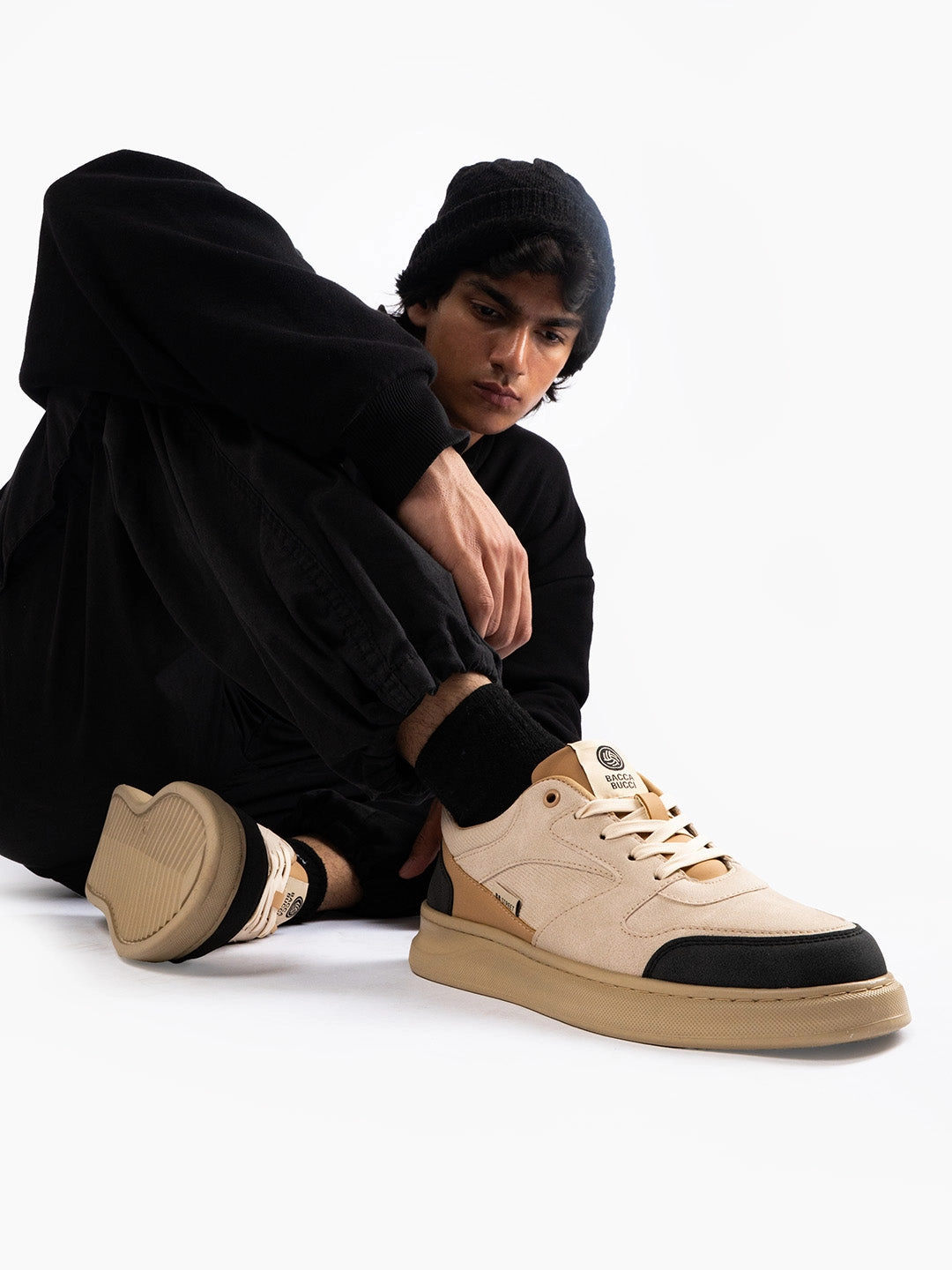 Bacca Bucci Zypher Men's Low-Top Sneakers Cole Haan Leather Sneakers