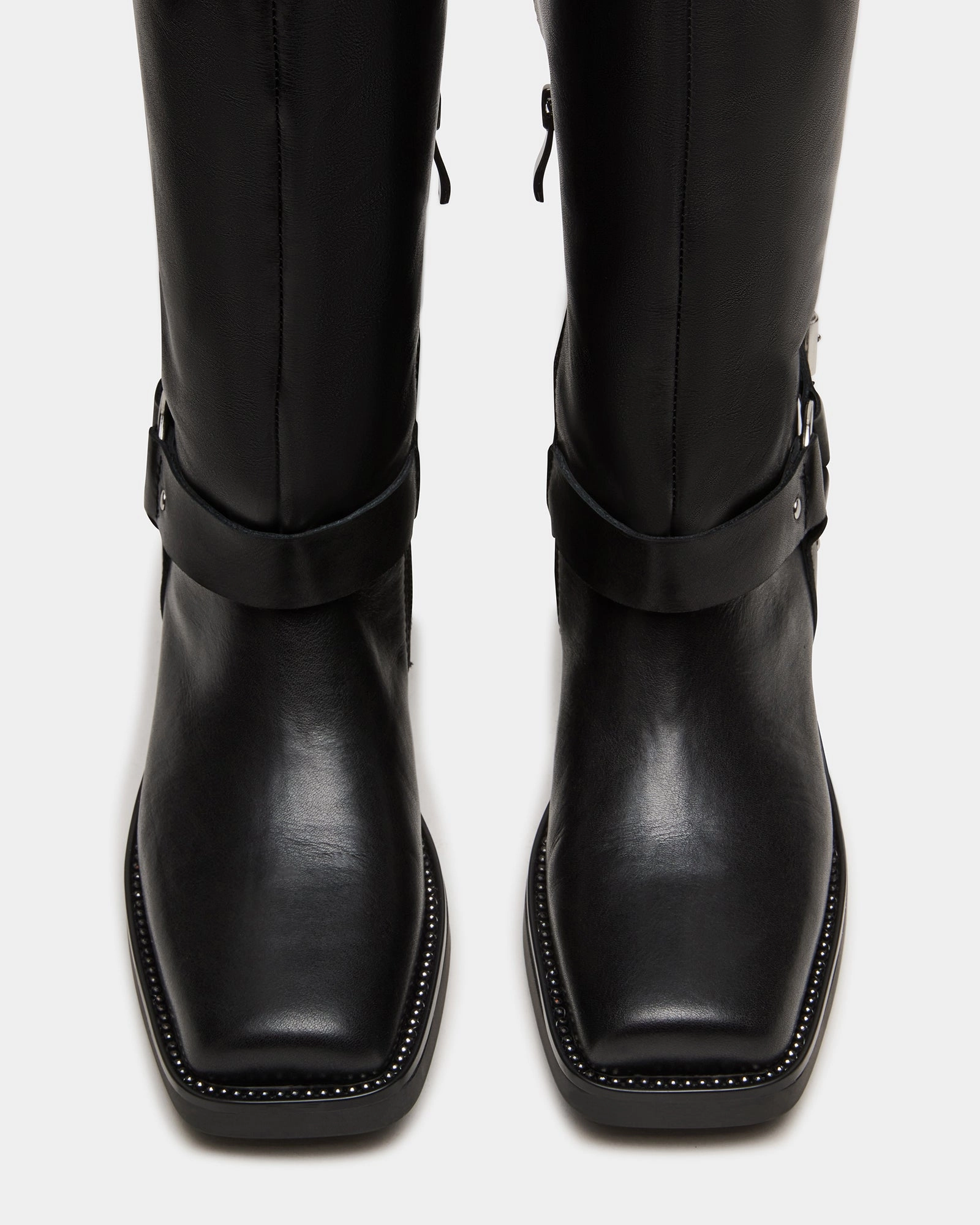 HAWKINS BLACK LEATHER Boots Hiking Shoes