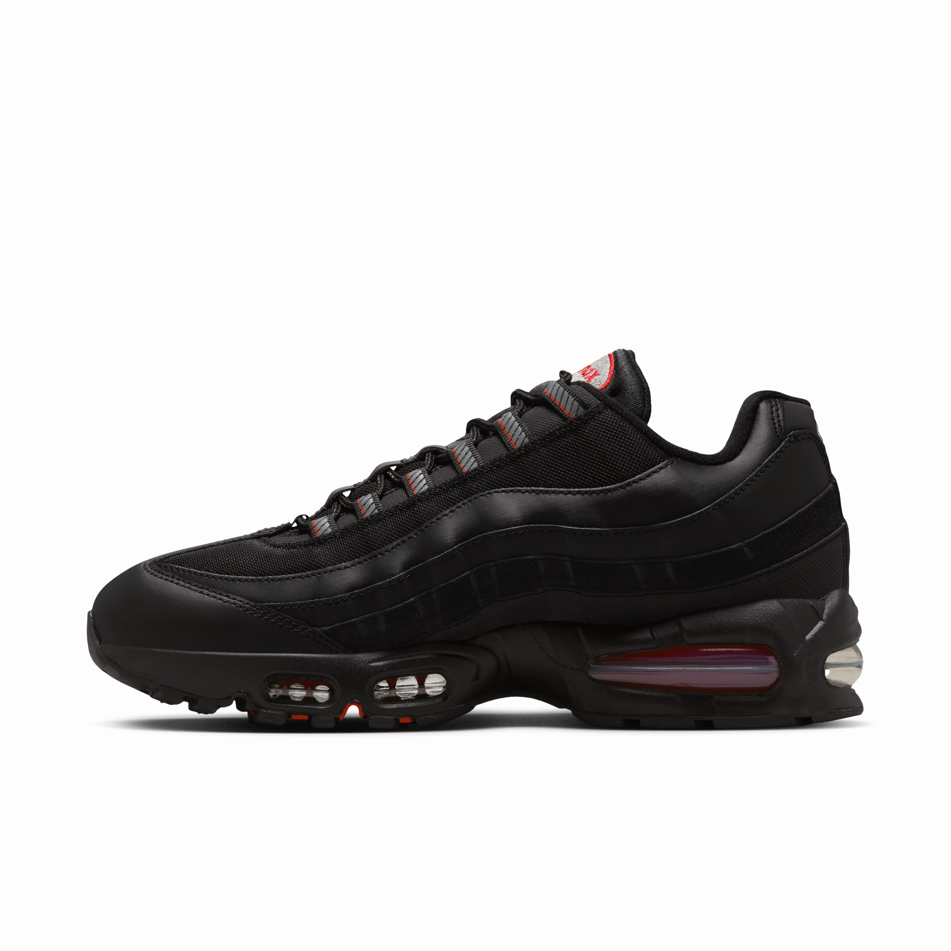 Men's Air Max 95 OG Big Bubble "Black Red" Grey Nike Shoes