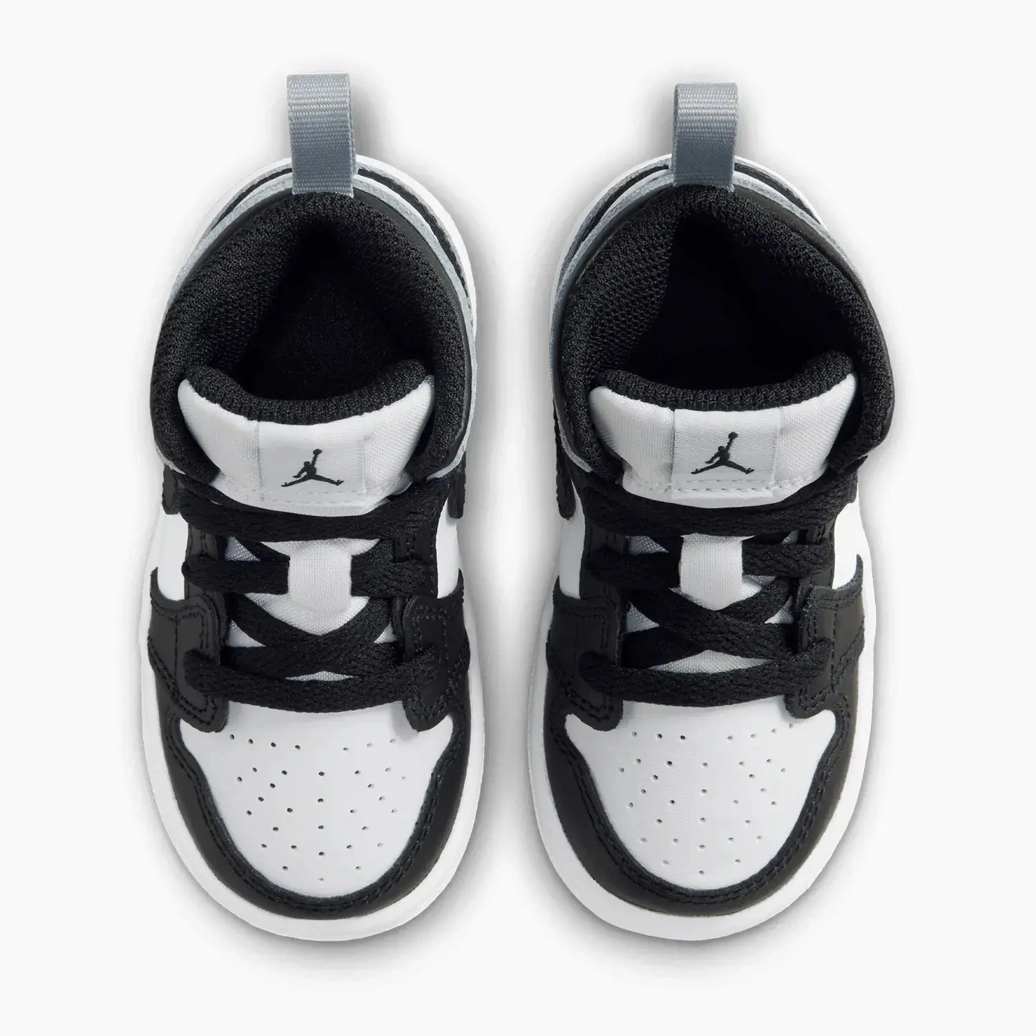 Kid's Air Jordan 1 Mid "Barons" Toddlers Rhinestones For Sneakers