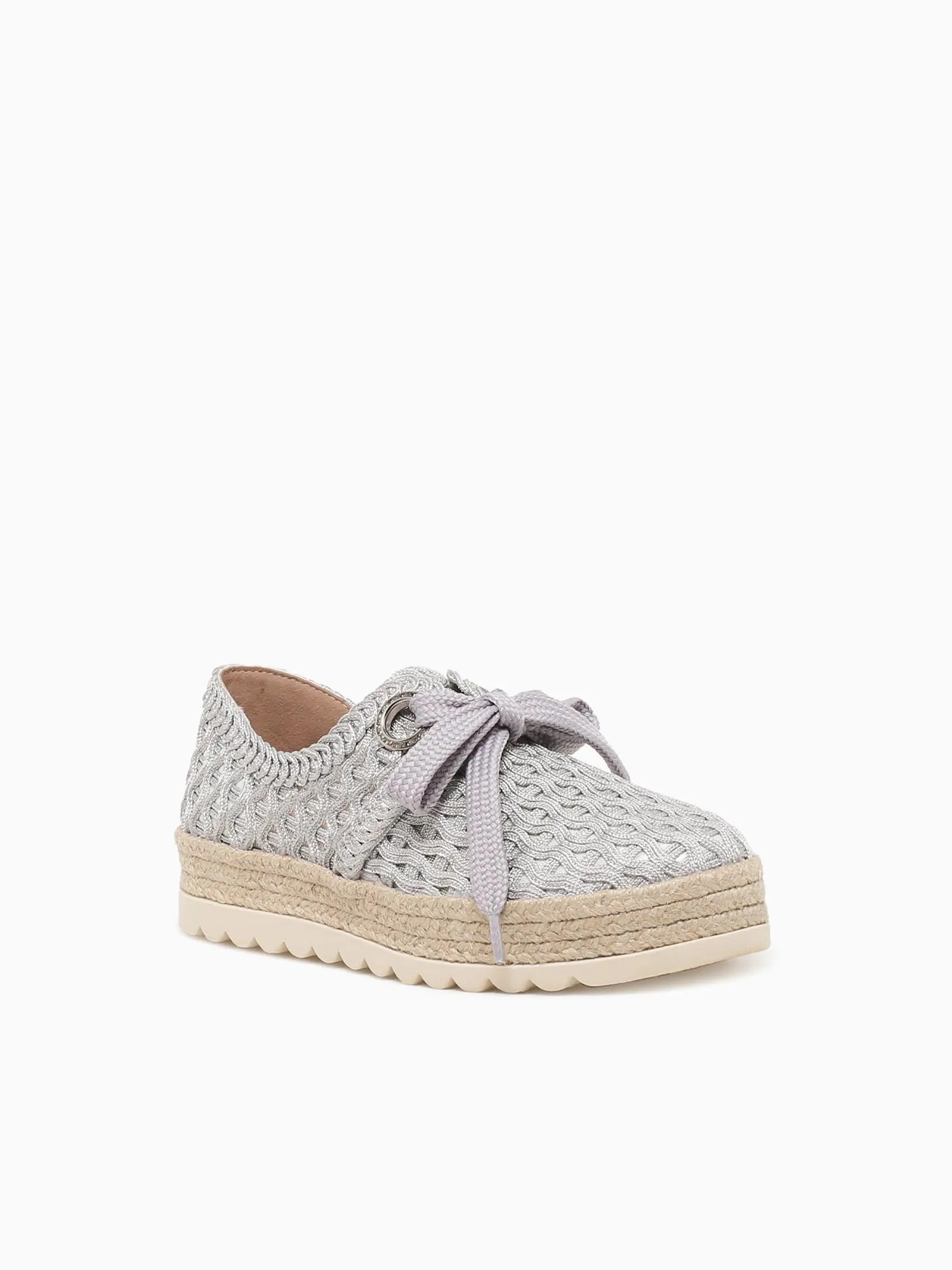 Casual Shoes For Jeans And Khakis Mairin Silver Weave