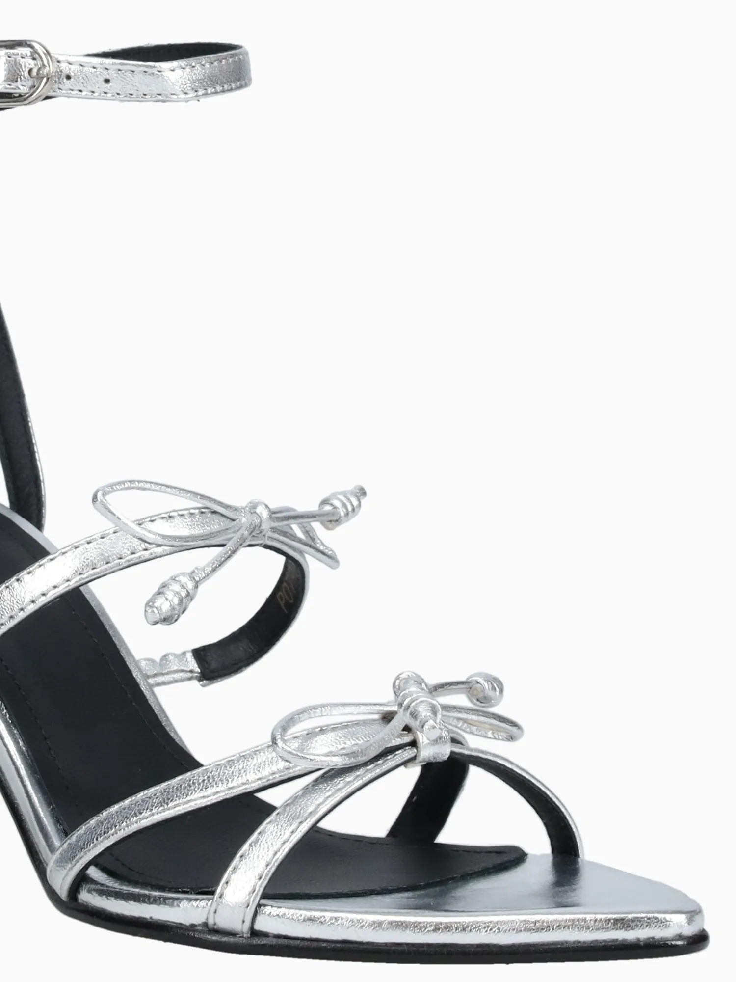 Malia Silver Leather Austin Casual Shoes