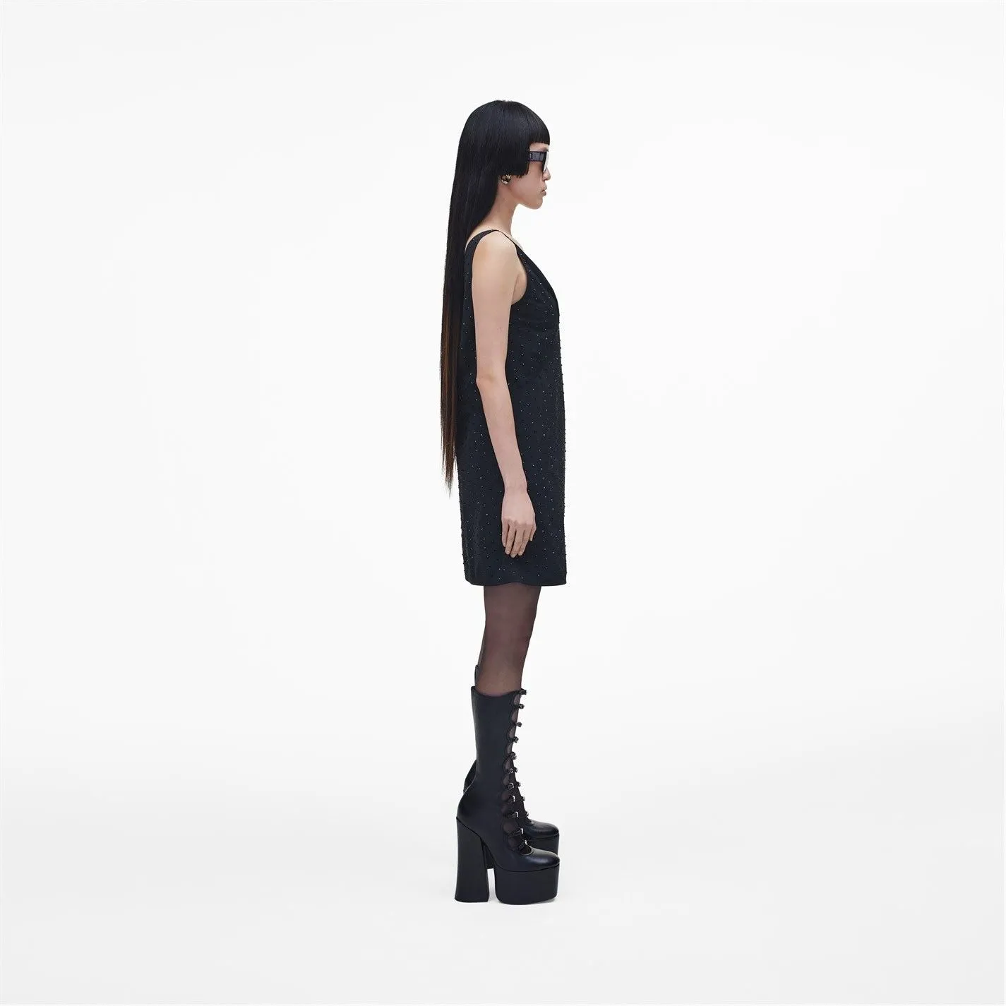 Marc Jacobs  Kiki Knee-High Boots Black Rat Boots