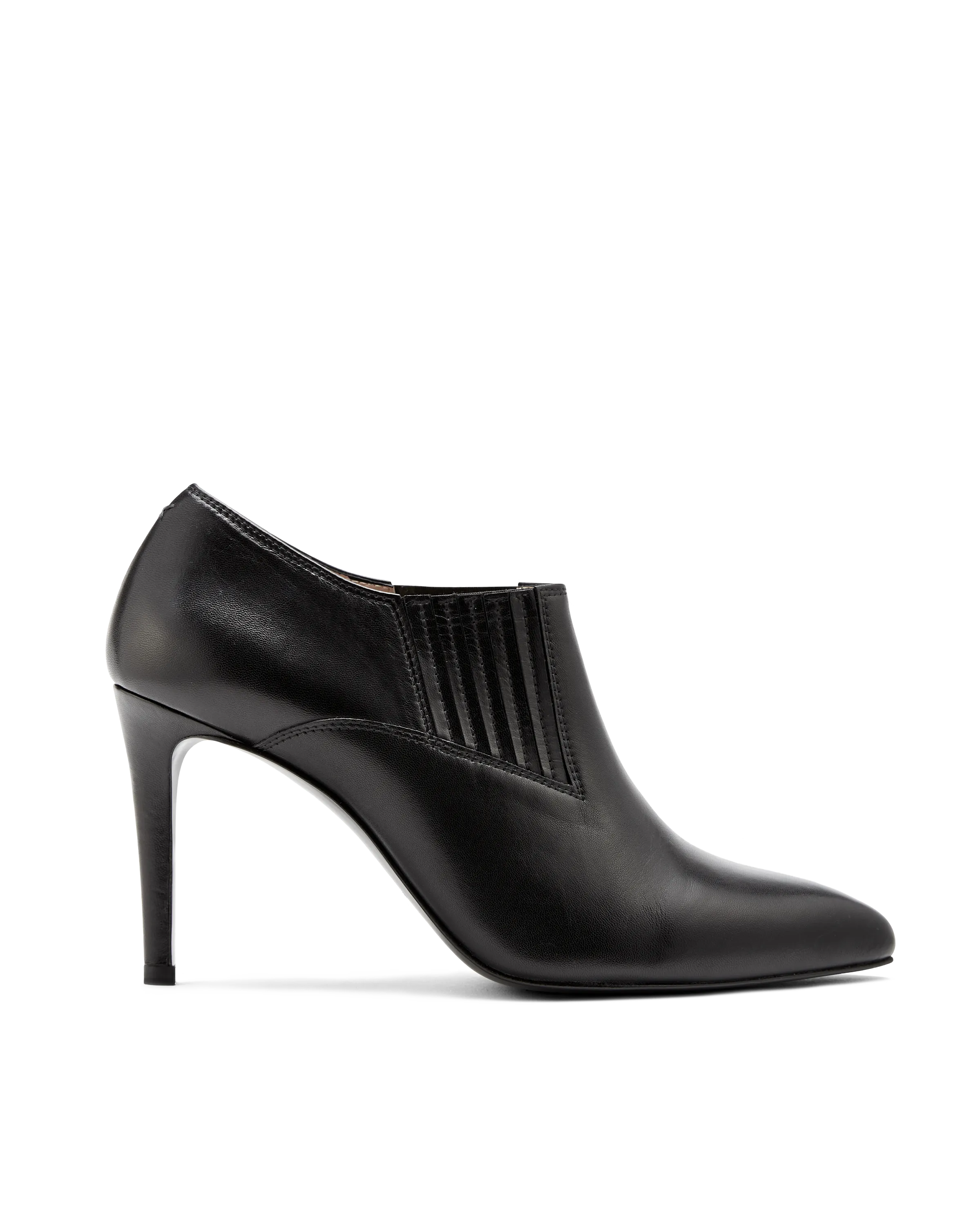 Marisol 90: Black Calf Hunter Wellington Boots