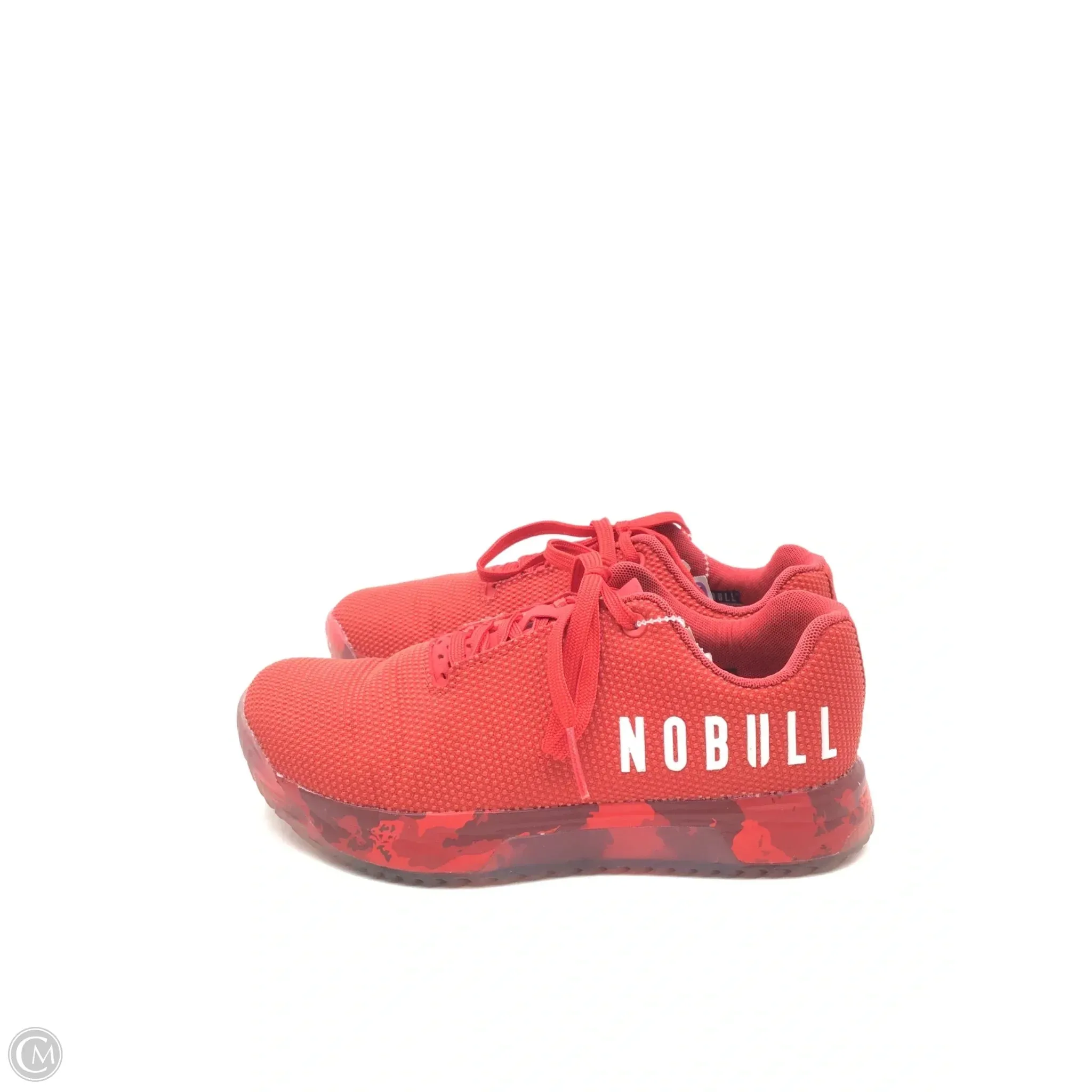 Casual Indoor Soccer Shoes Shoes Athletic By Nobull In Red, Size: 7.5