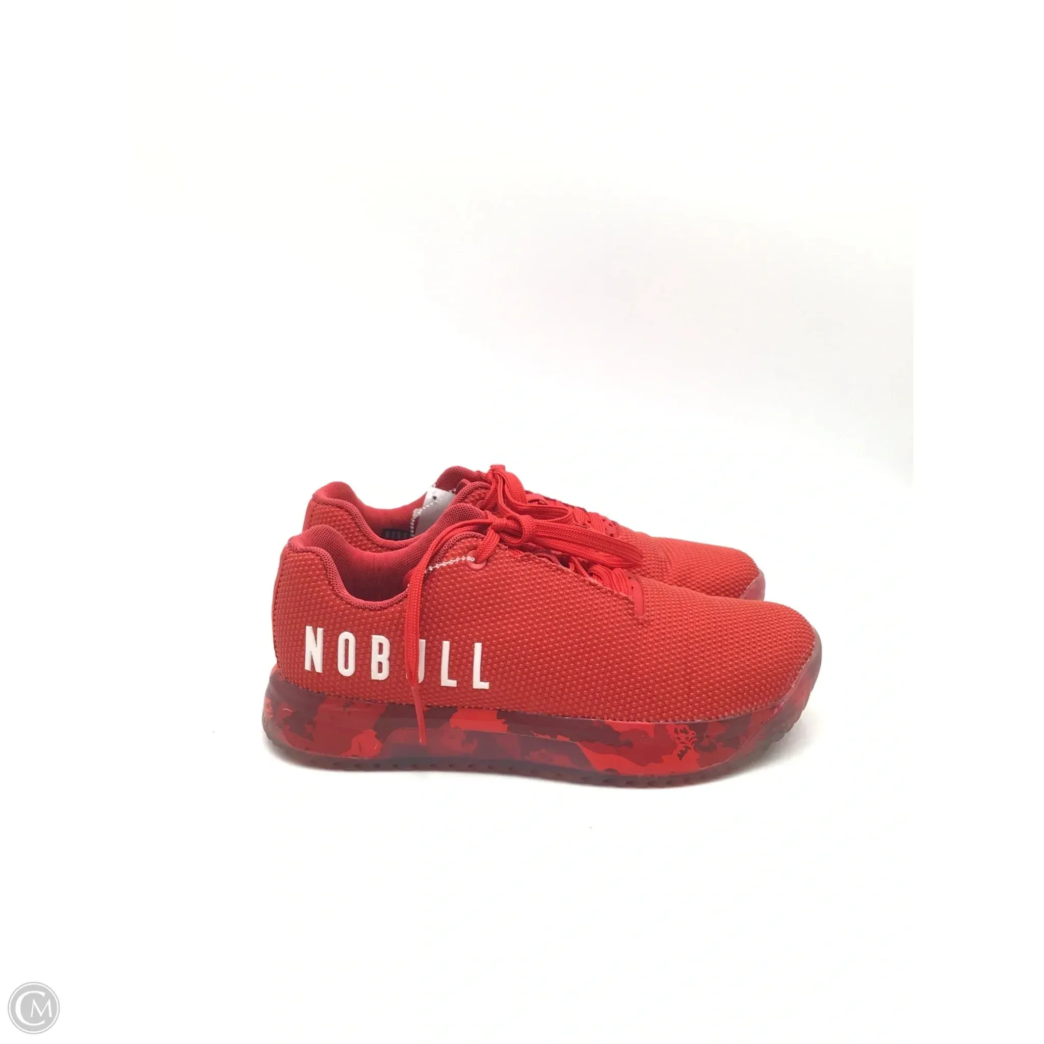 Casual Nice Shoes Shoes Athletic By Nobull In Red, Size: 7.5