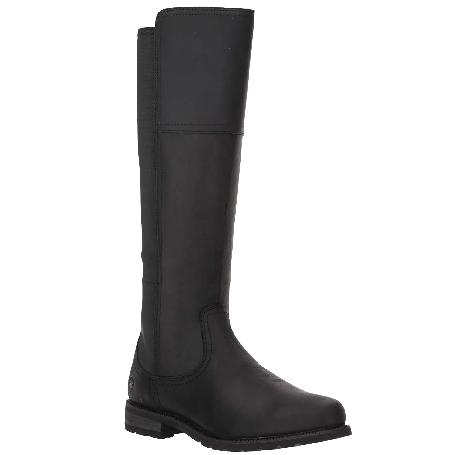 Ariat Ladies Sutton H2O Waterproof Tall Black Boots 10024986 Leather Filler For Boots