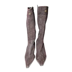 Women's Heeled Boots (Size 6) Colorful Boots