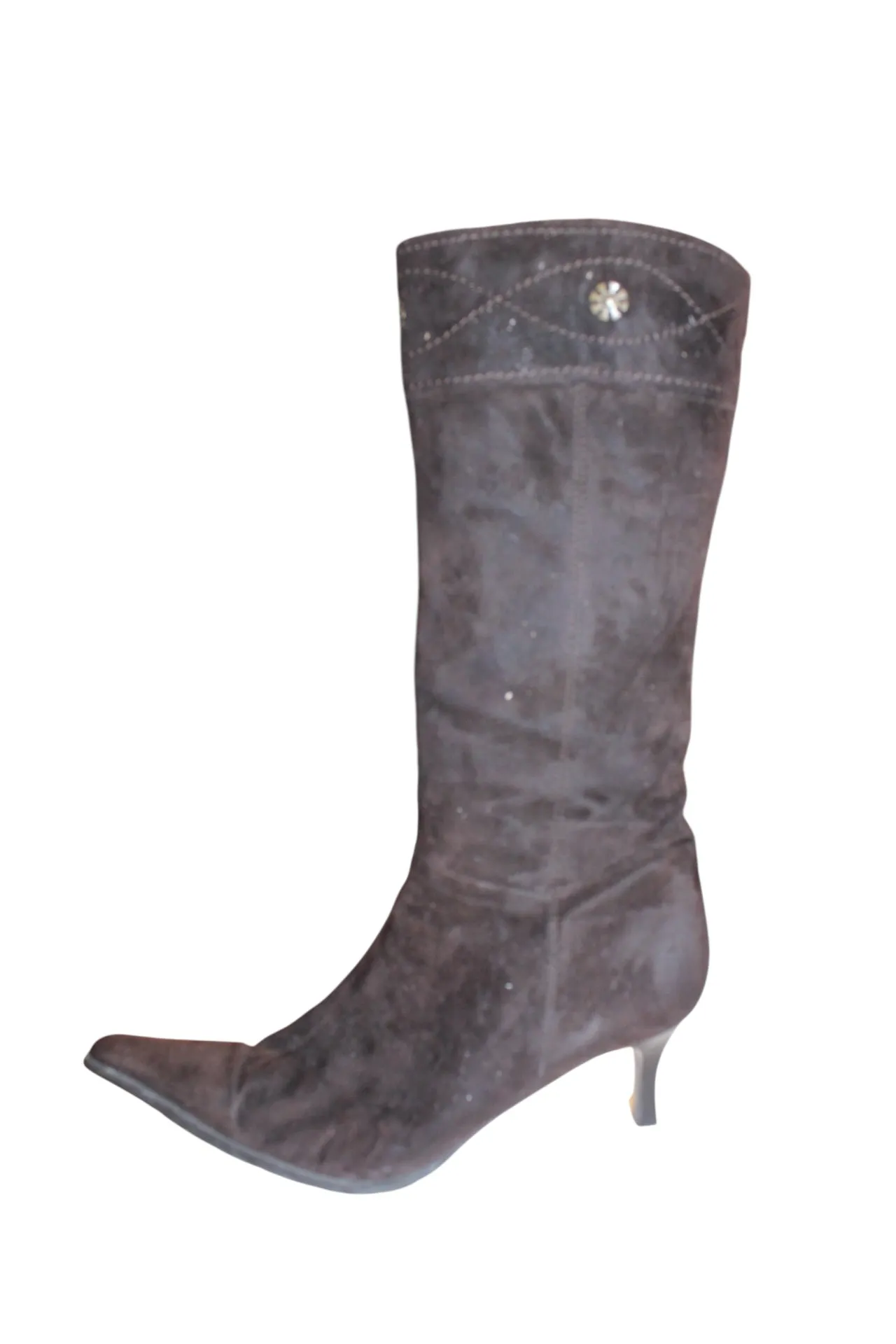 Military Boots Platform Women's Heeled Boots (Size 6)