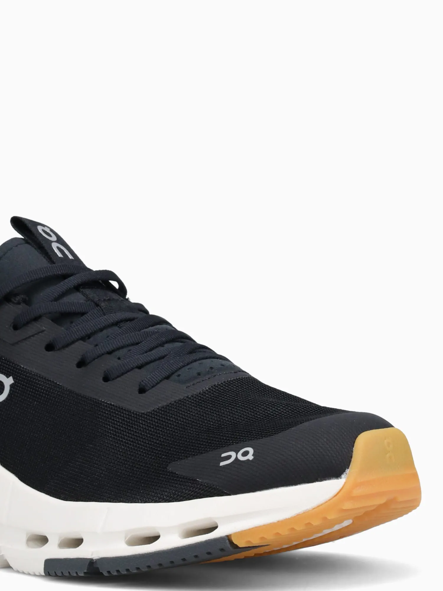 Benassi Slip On Casual Shoes Cloudnova Form 2 Black Ivory mesh