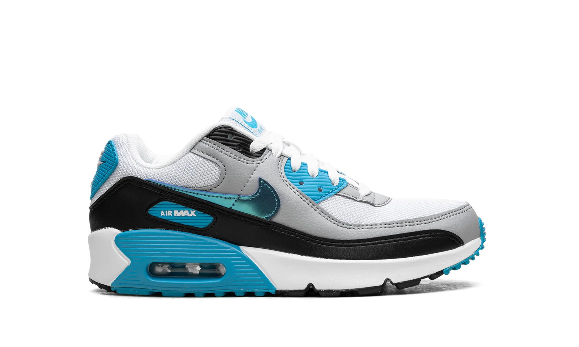 Air Max 90 GS "Blue Lightning Metallic" Nike Air Huarache Run Ultra Running Shoes