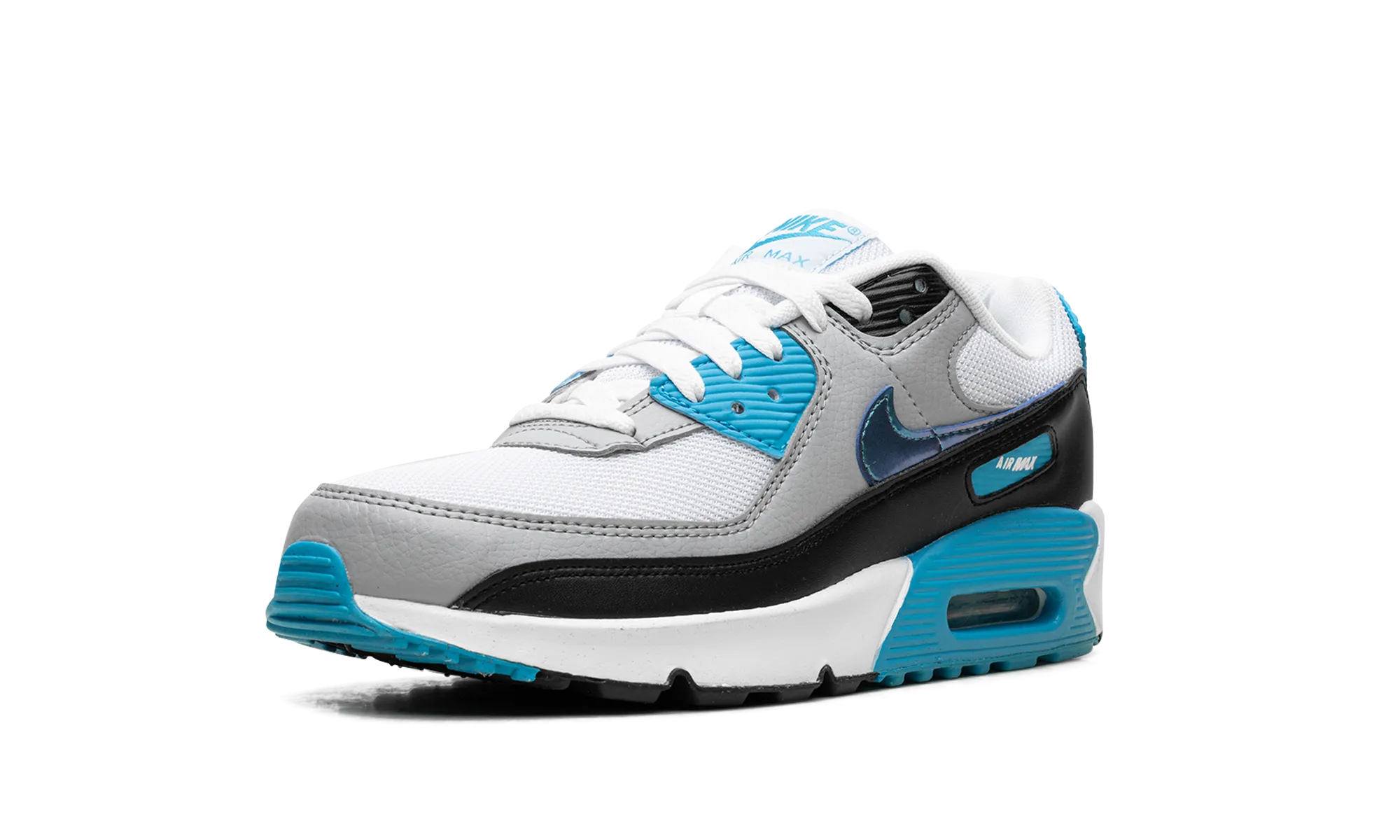 Nike Running Shoes Latest Air Max 90 GS "Blue Lightning Metallic"