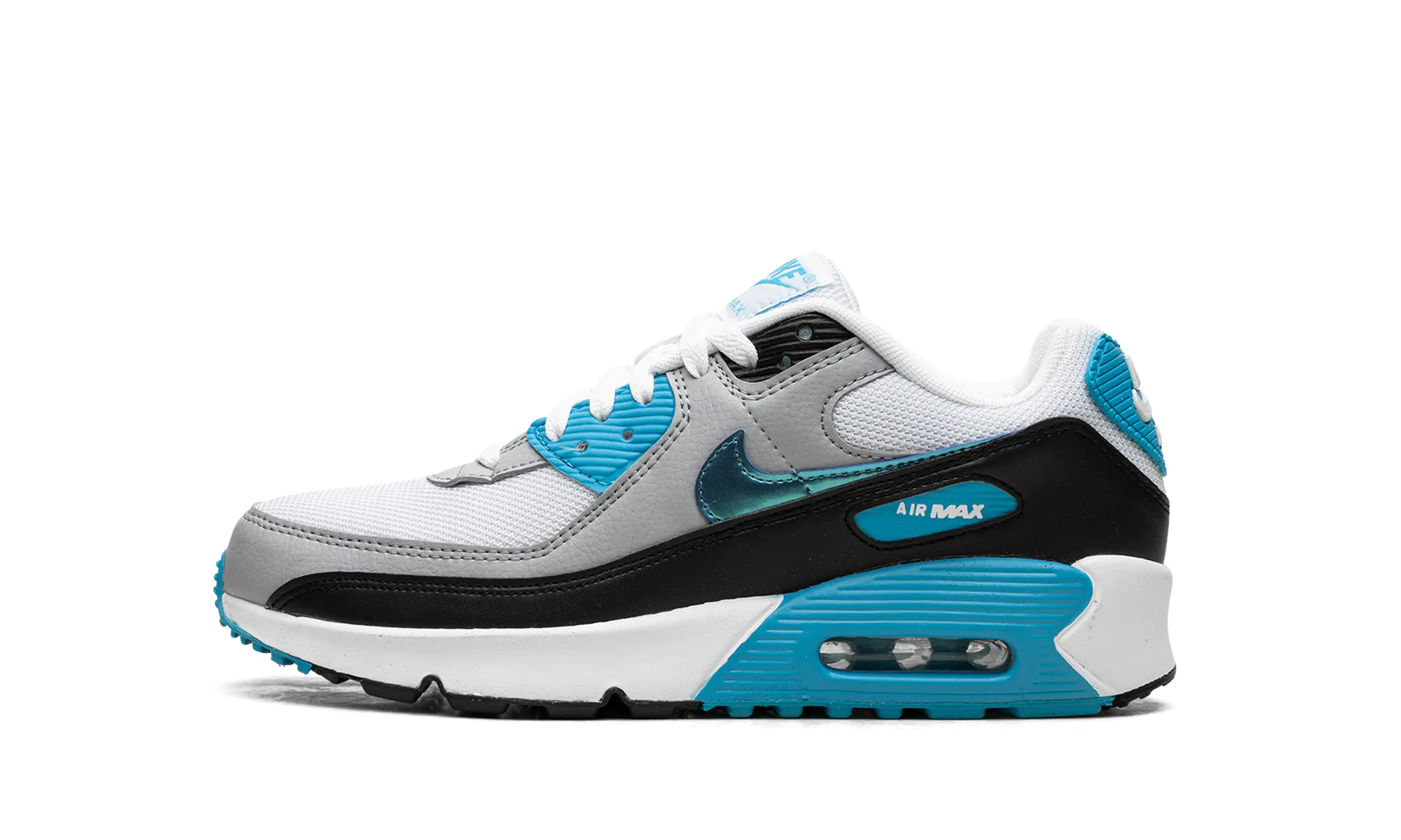 Air Max 90 GS "Blue Lightning Metallic" Nike Shoes For Jogging