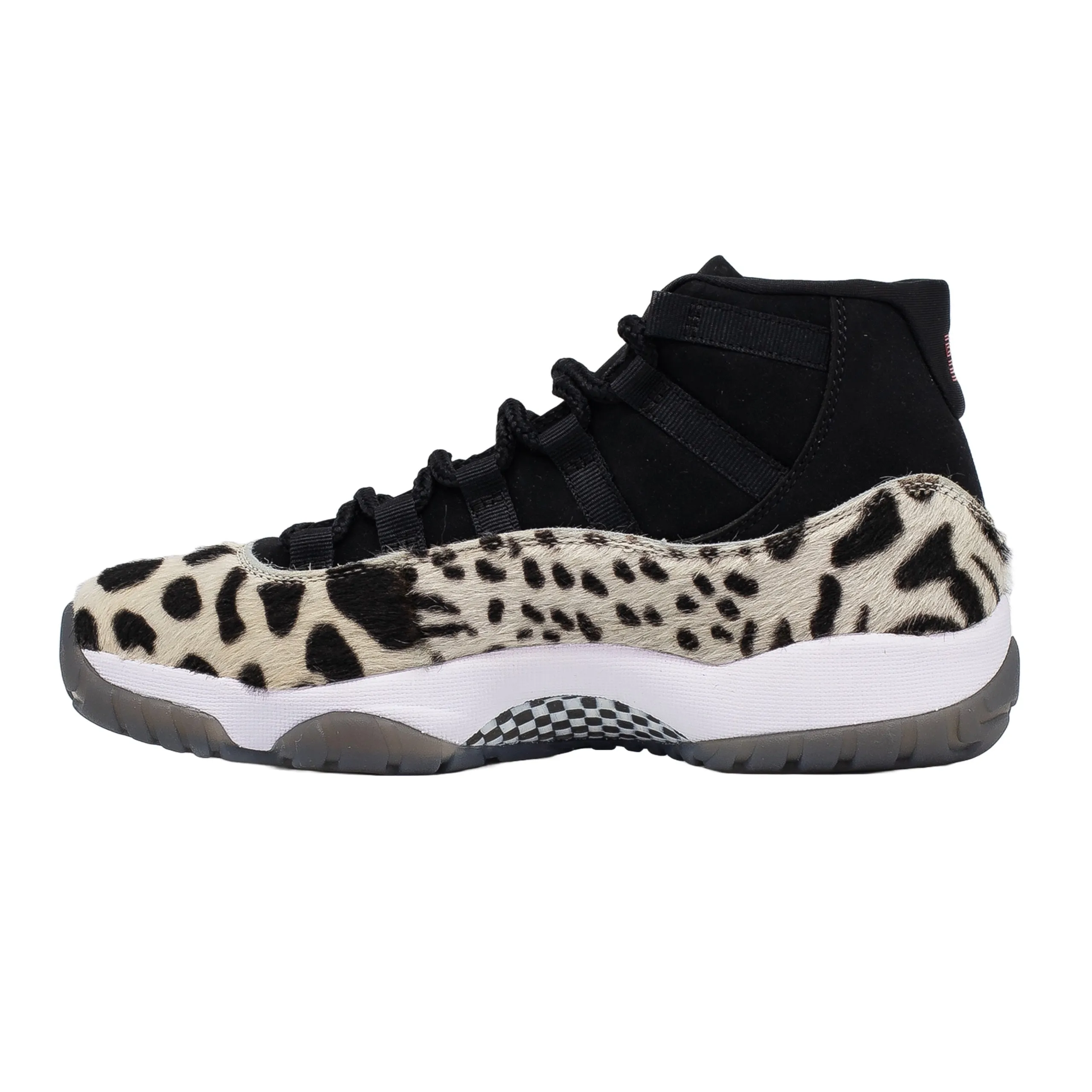 Casual Leather Sneakers Women's Air Jordan 11, Animal Instinct