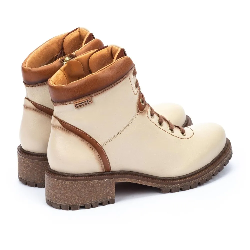 Pikolinos Women's Aspe W9Z-8694C1 - Marfil Knit Boots