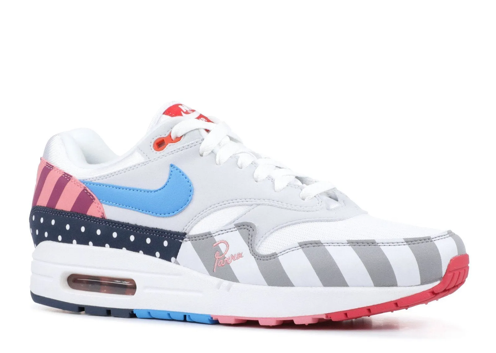 Men NIKE Air Max 1 Parra (2018) Nike Cleats Shoes