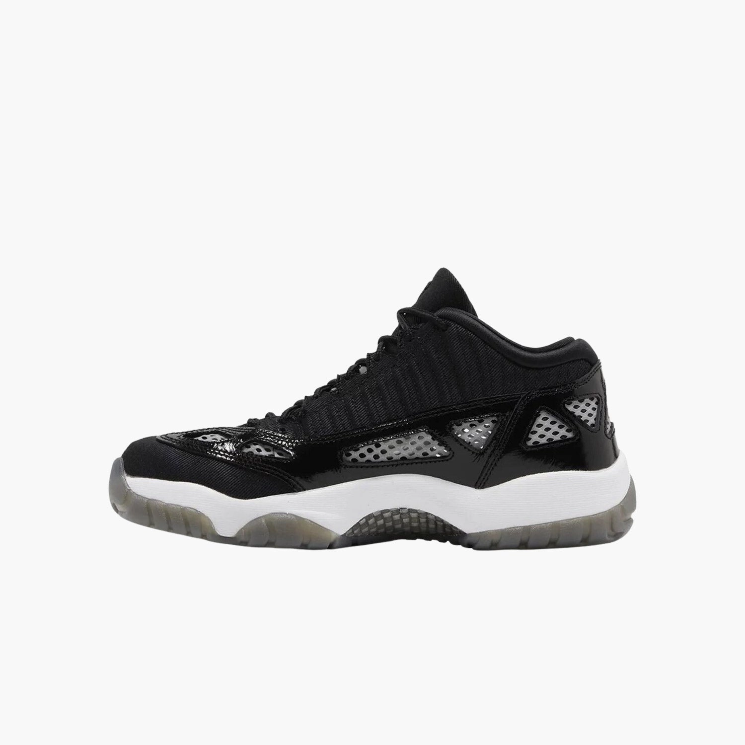 Winter Running Sneakers Men's Air Jordan 11 Retro Low IE "Black White"
