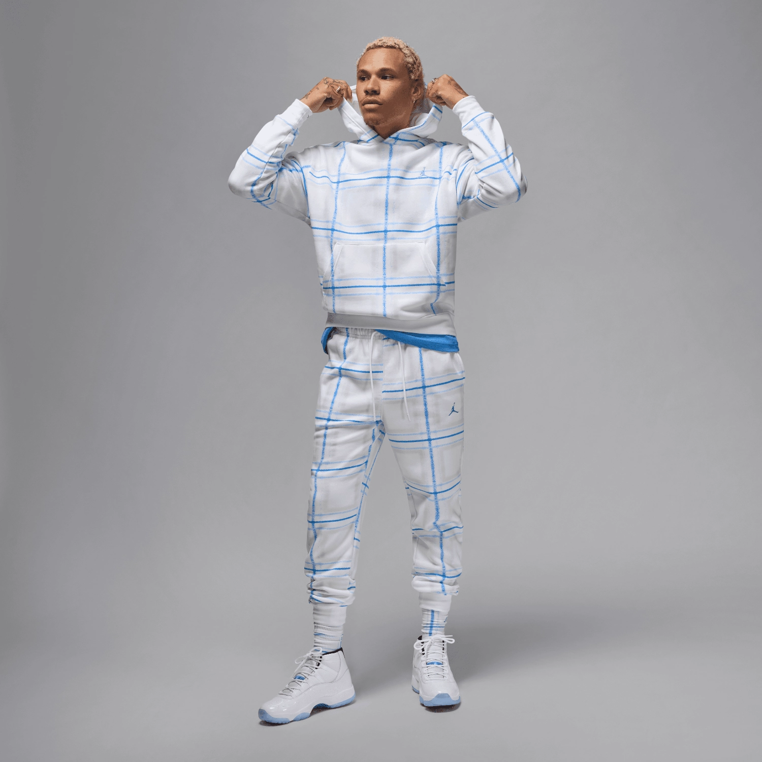 Men's Air Jordan 11 Retro "Legend Blue" Merrell Sneakers