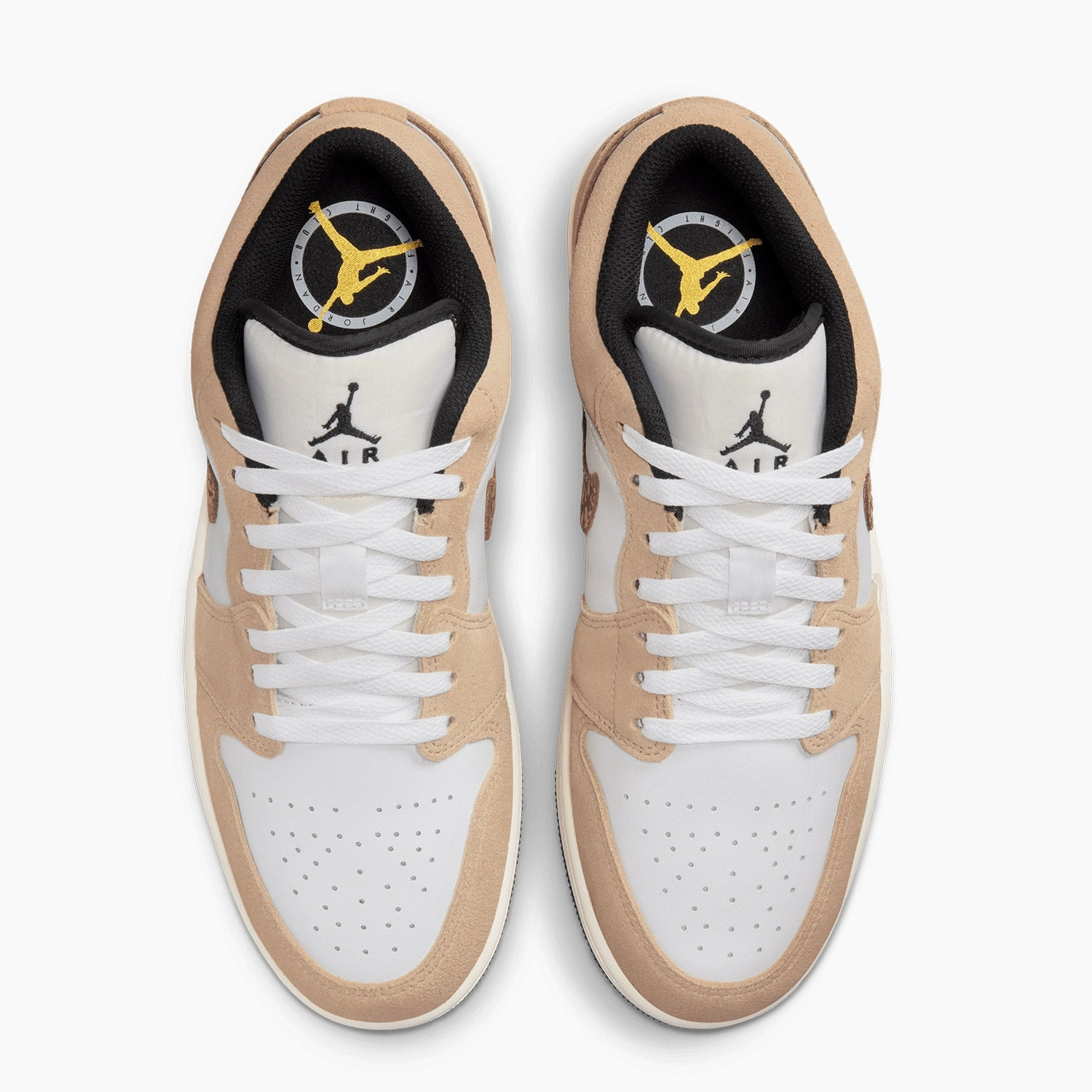 Gym Shoes Sneakers Men's Air Jordan 1 Low SE "Brown Elephant"