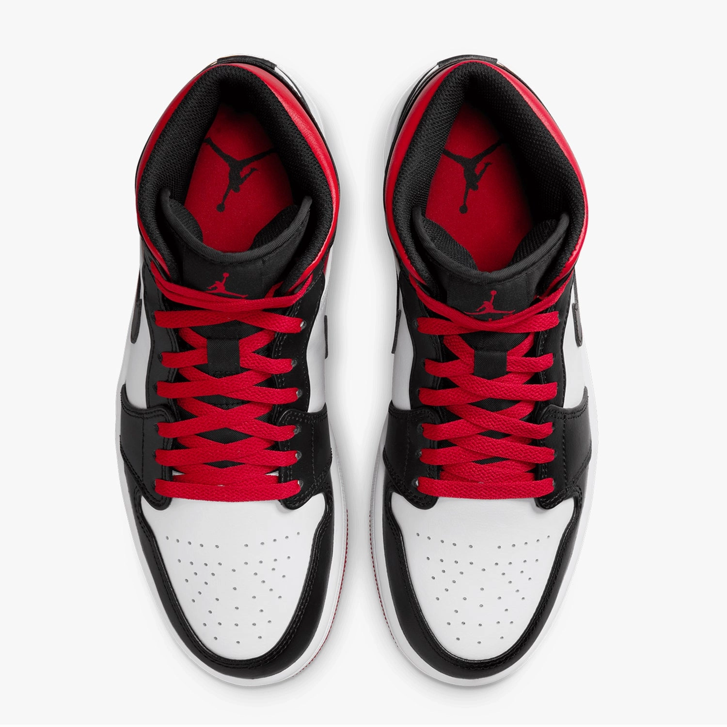 Casual Skateboard Shoes Men's Air Jordan 1 Mid "Gym Red Black Toe"