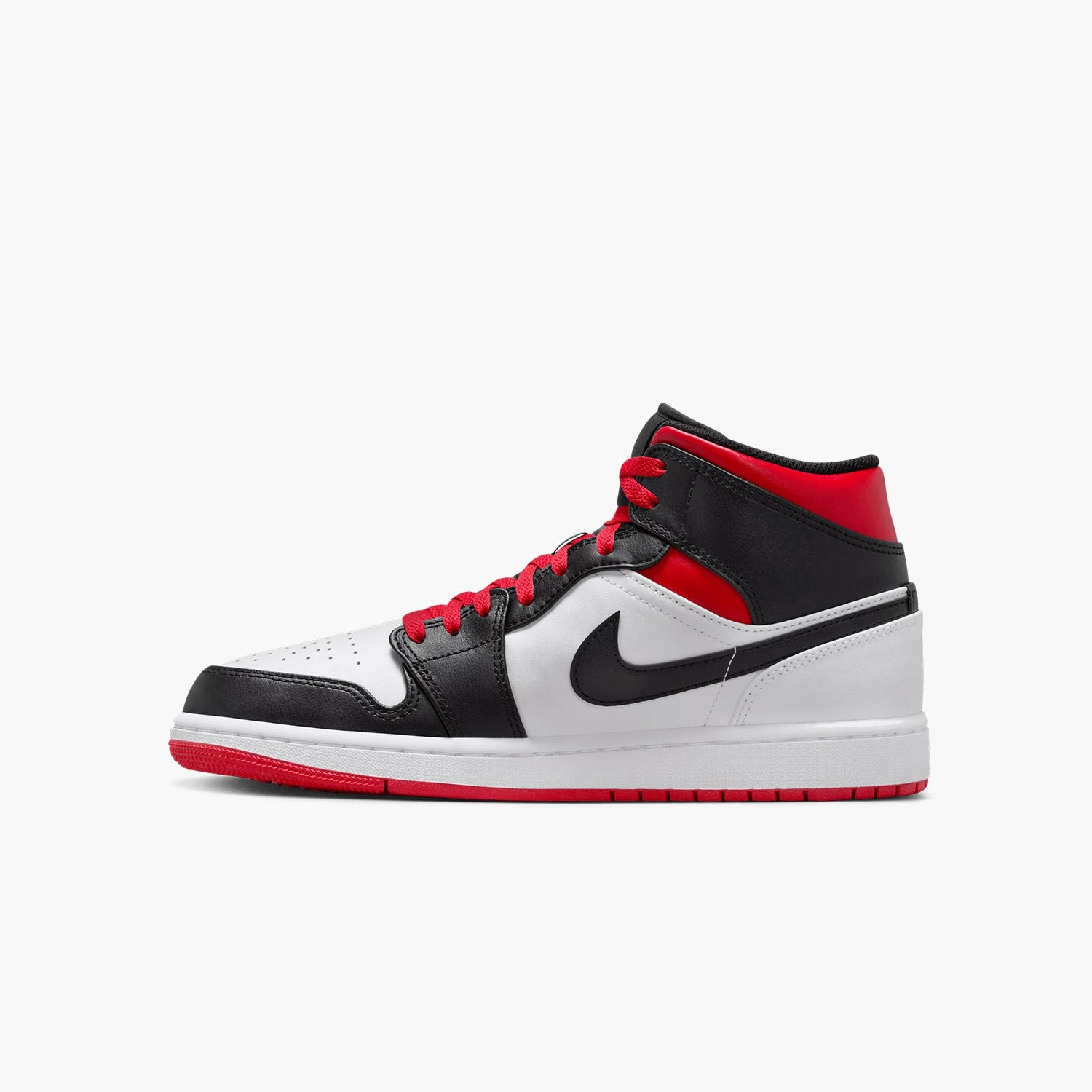 Ariat Moc Toe Casual Shoes Men's Air Jordan 1 Mid "Gym Red Black Toe"
