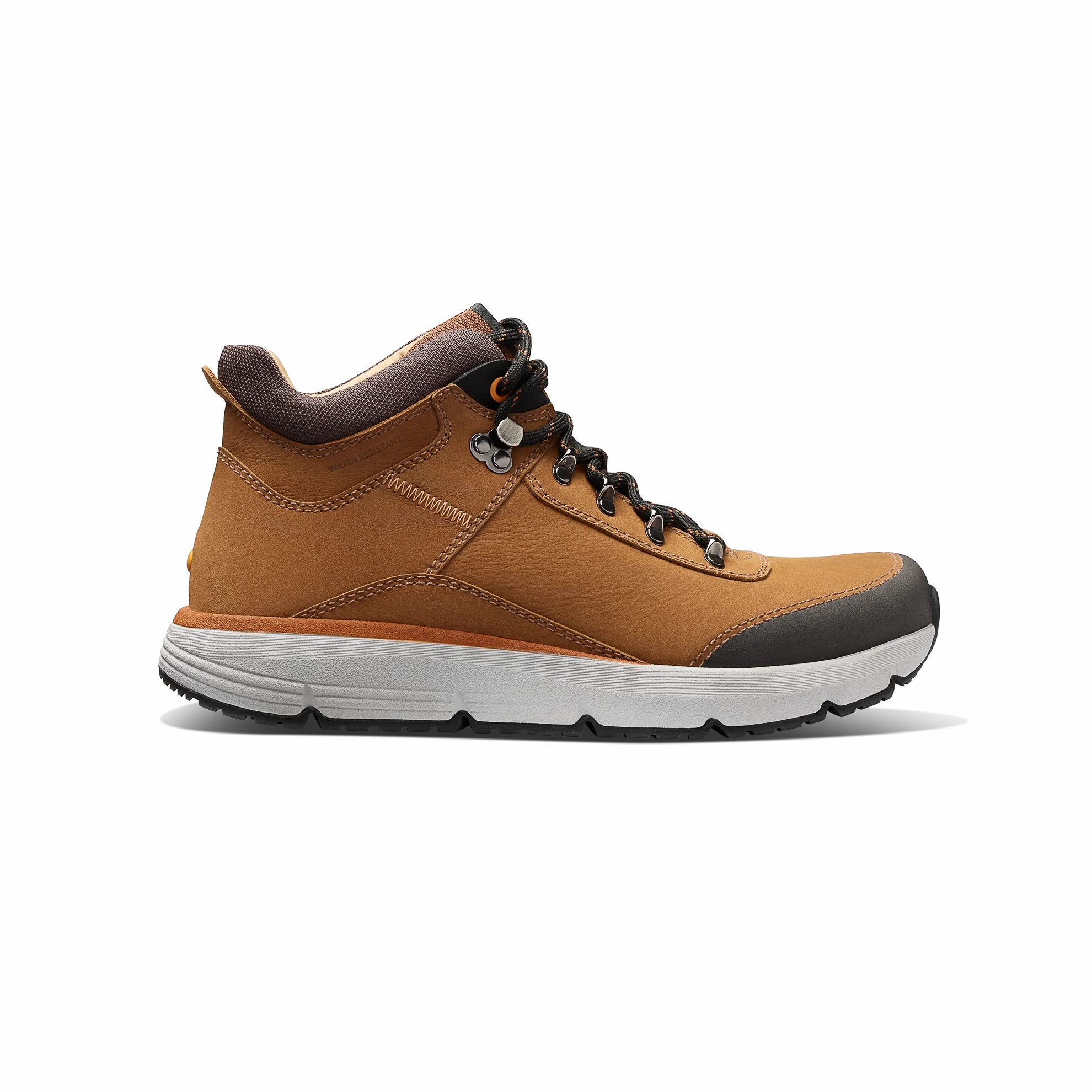 Cowboy Heel Boots Men's Camino Hiker-Brown Nubuck | Samuel Hubbard