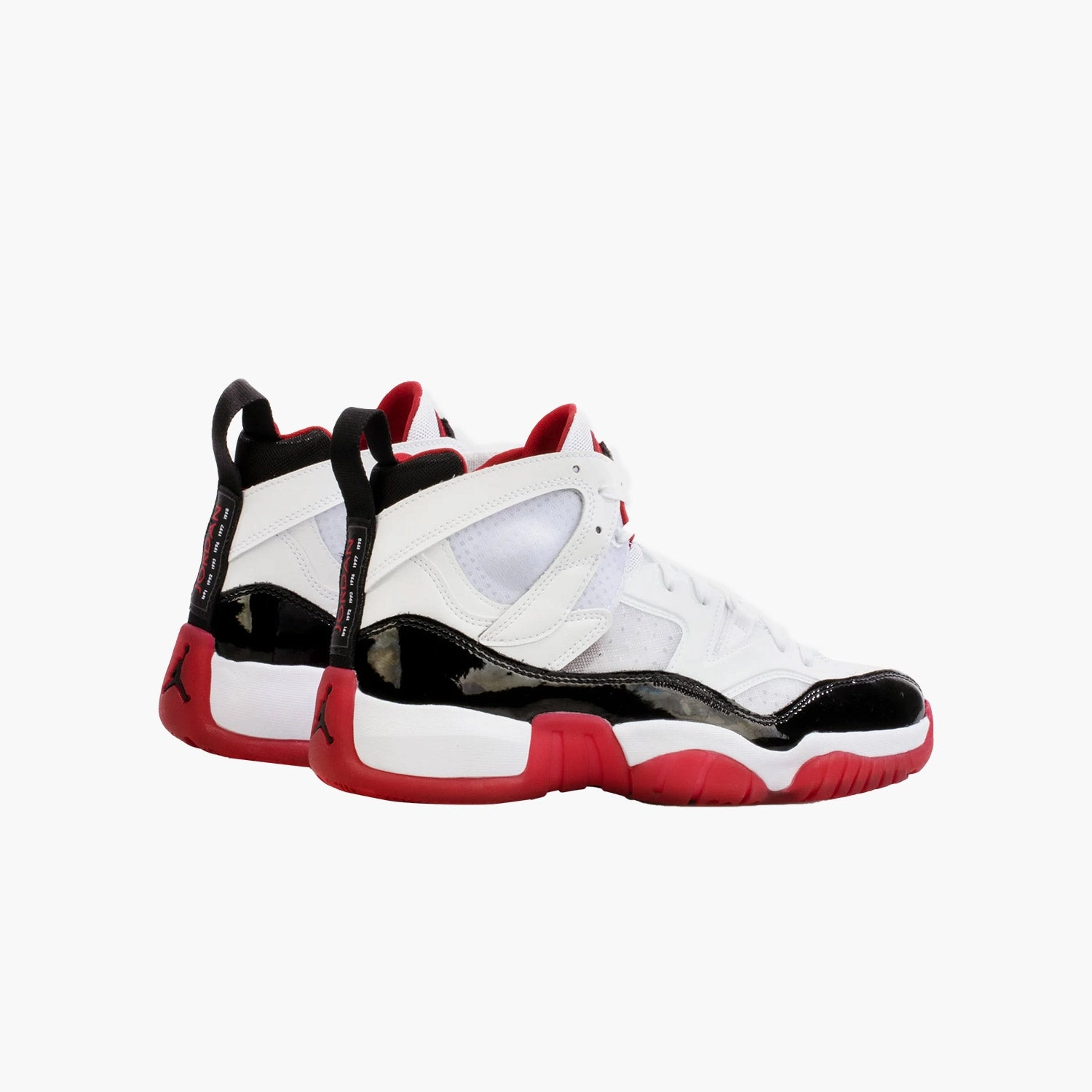 Slip On Platform Sneakers Men's Jordan Jumpman Two Trey "Bred Concord"