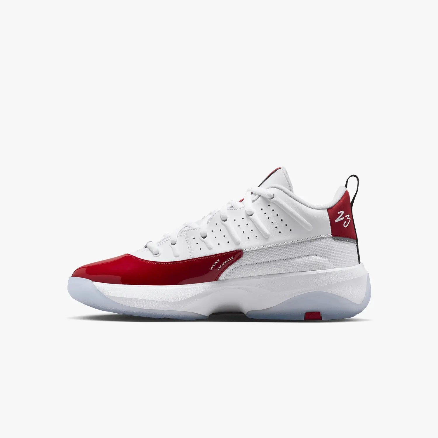 Men's Jordan Max Aura 7 "White Gym Red" Jeremy Lin Sneakers