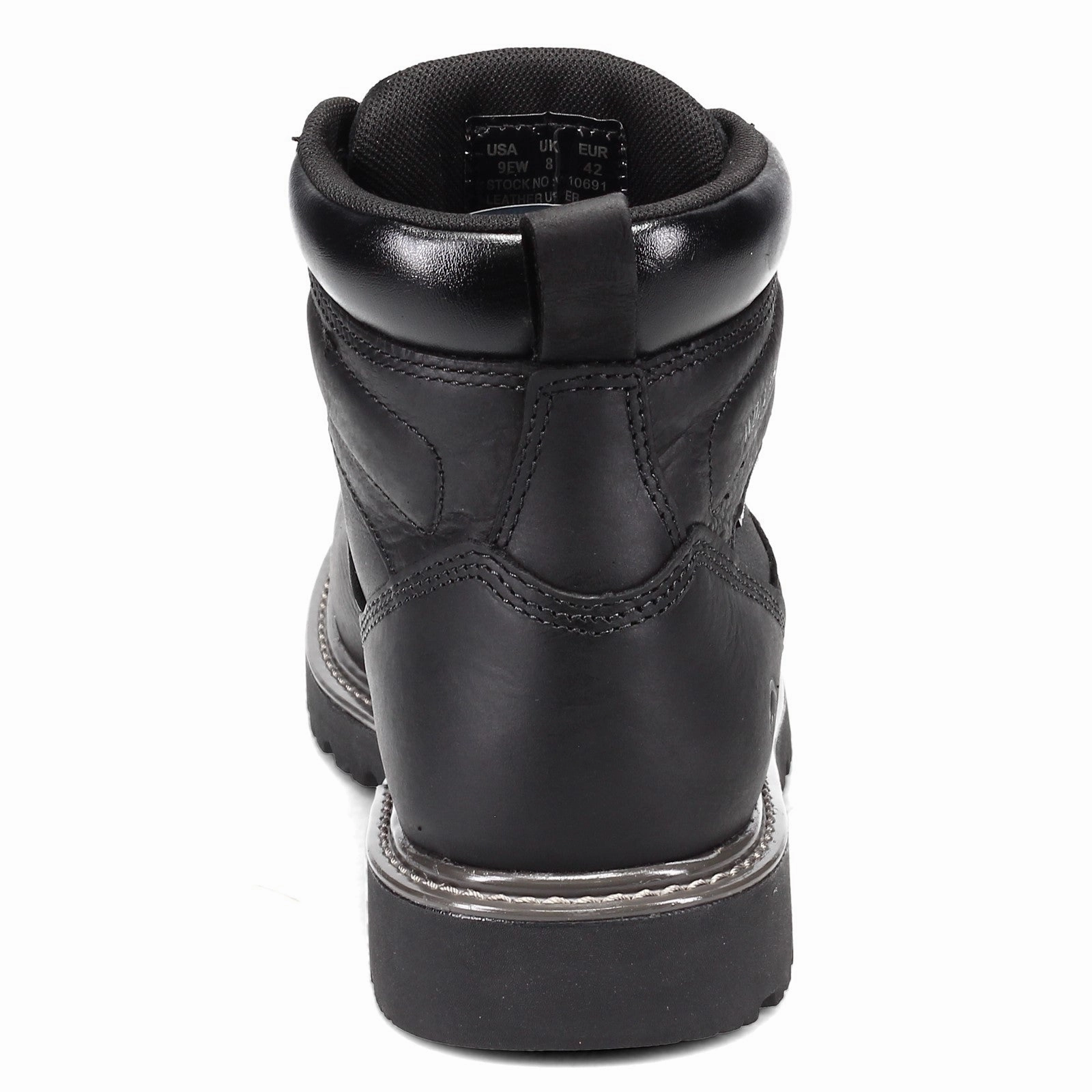 Vintage Motorcycle Boots Men's Wolverine Boots, Floorhand 6 inch Waterproof Work Boot