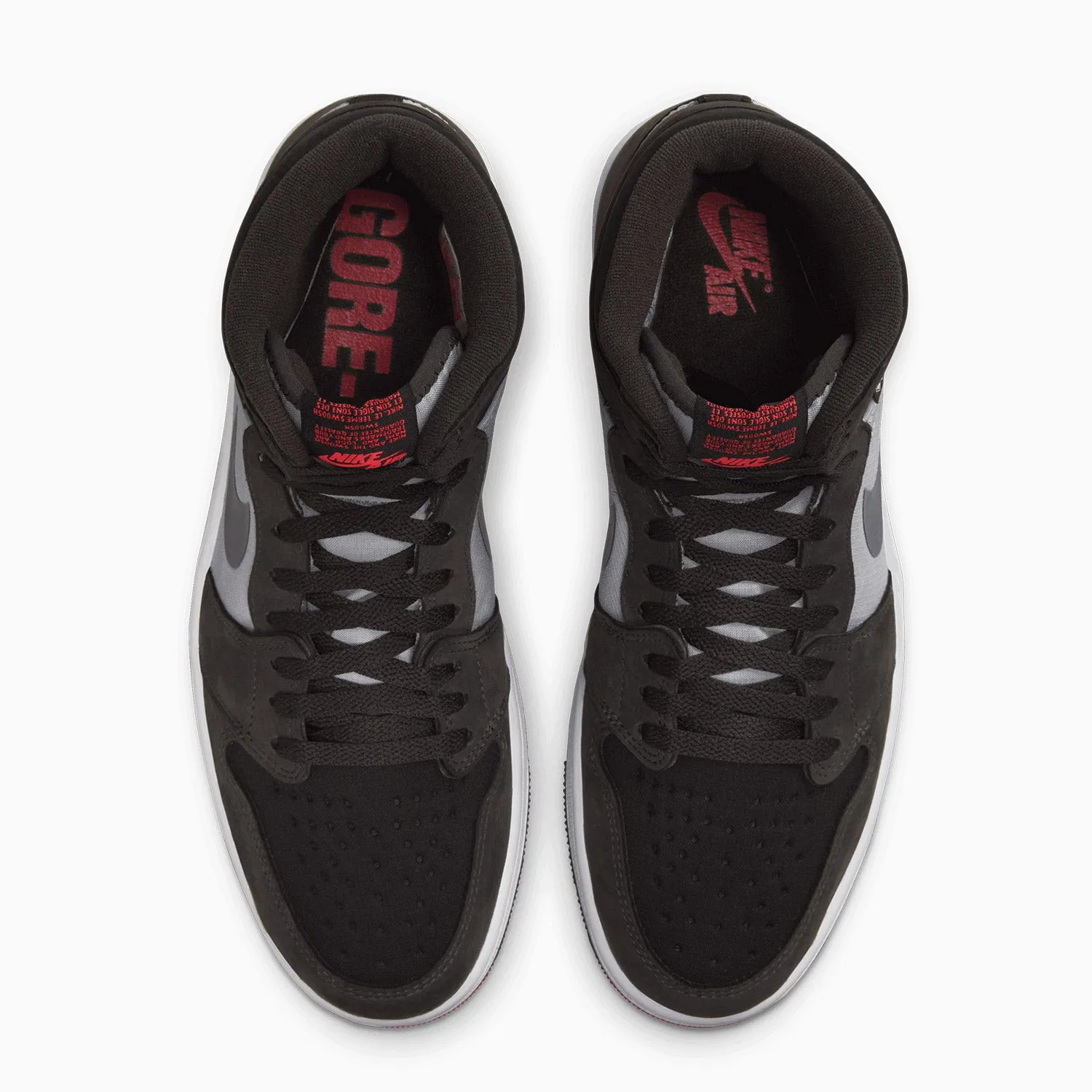 Men's Air Jordan 1 Element Gore-Tex "Bred" Glitter Sneakers Gucci