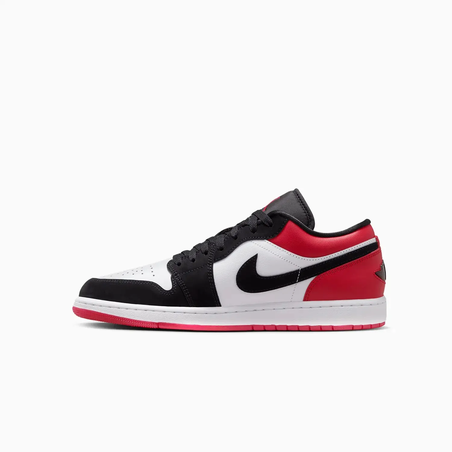 Men's Air Jordan 1 Low SE "Black Toe" Canvas Tennis Sneakers