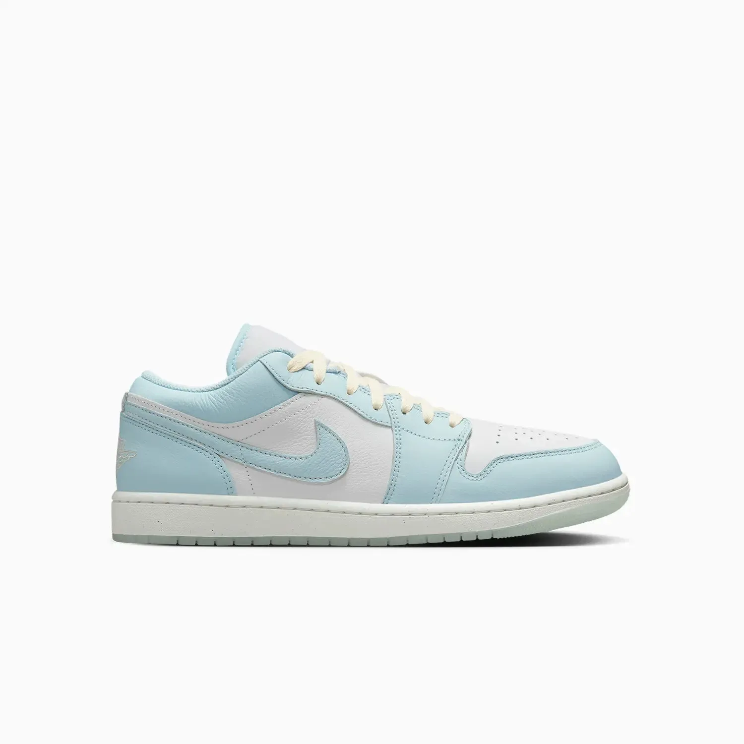 Men's Air Jordan 1 Low SE "Glacier Blue" Slide On Sneakers