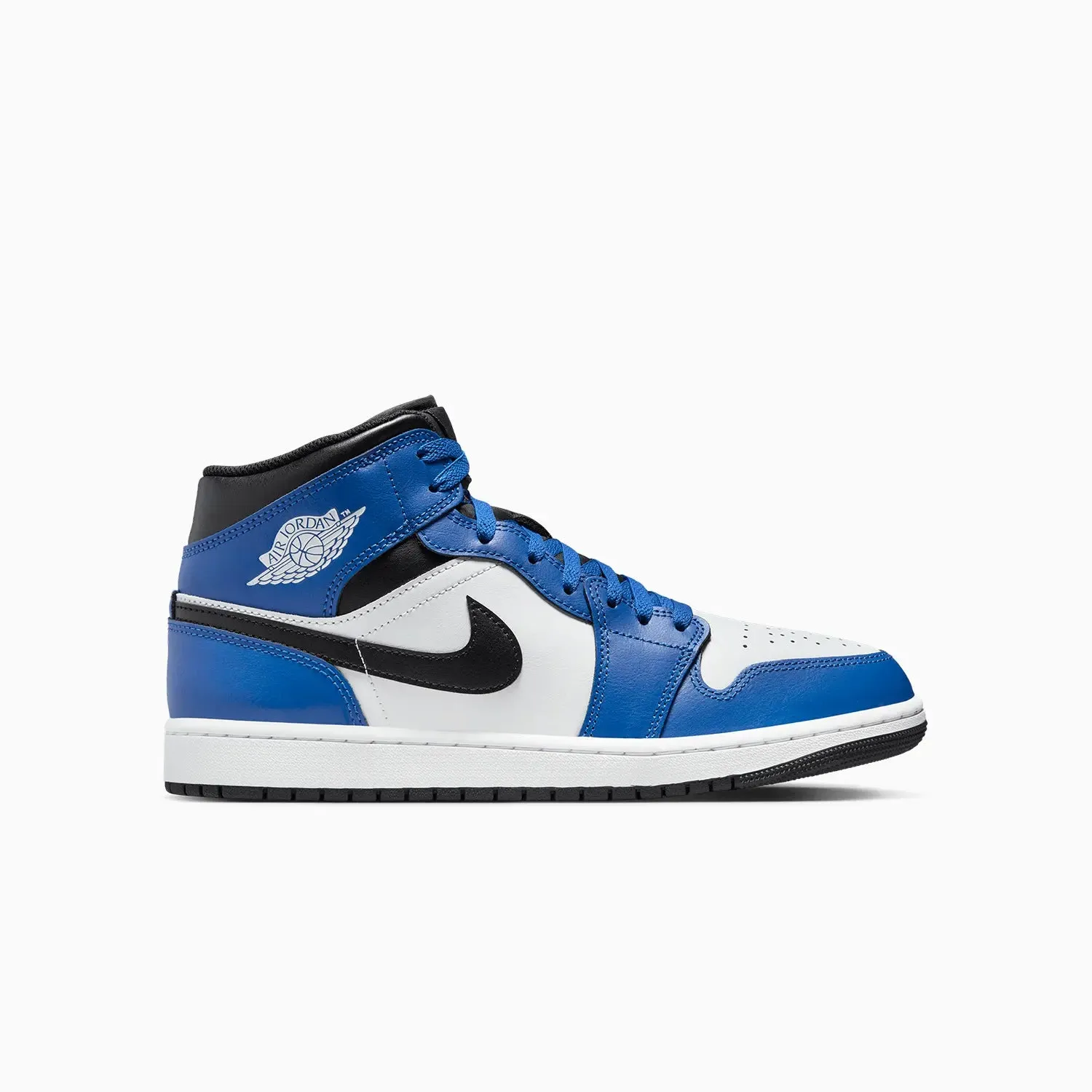 Men's Air Jordan 1 Mid "Game Royal" Retro Style Sneakers