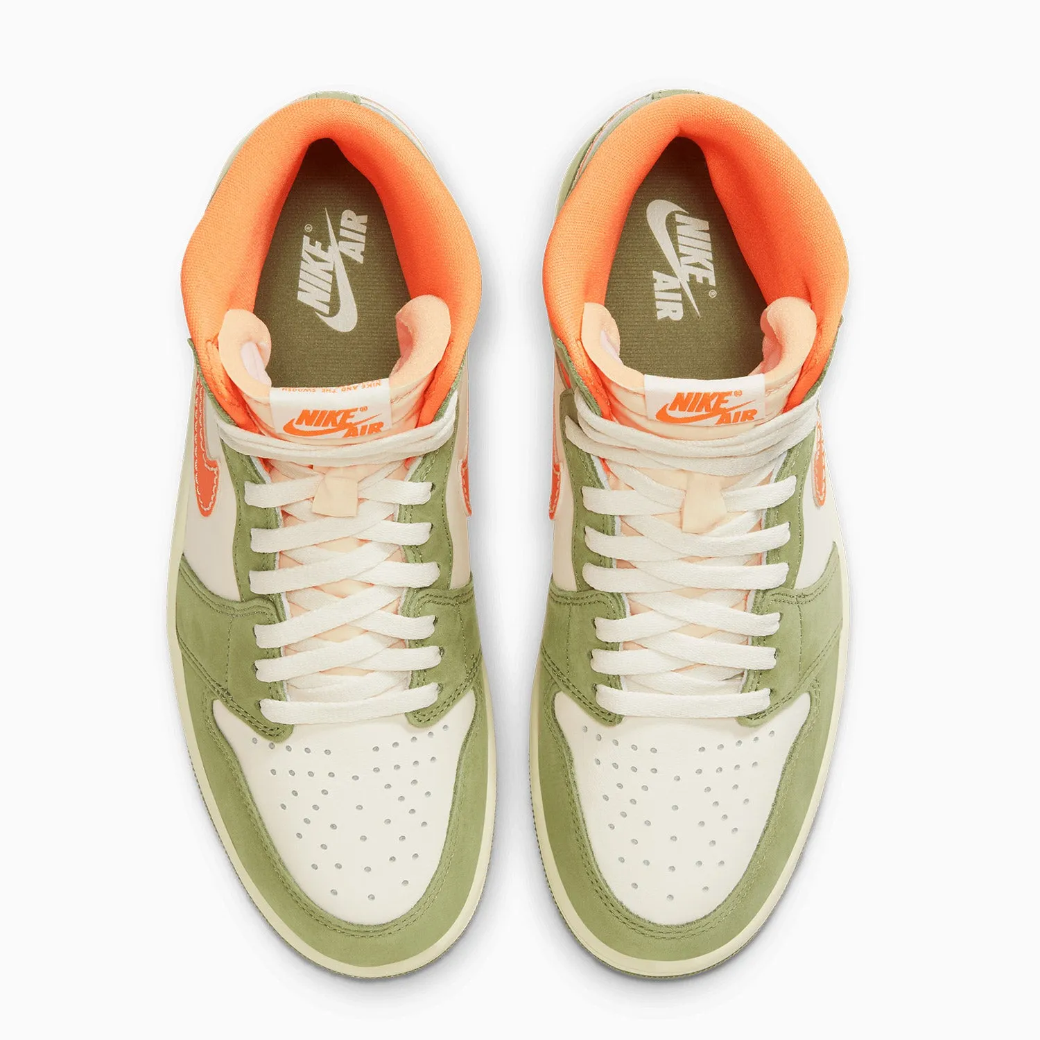 Campo Leather Sneakers Men's Air Jordan 1 Retro High OG "Craft Celadon"