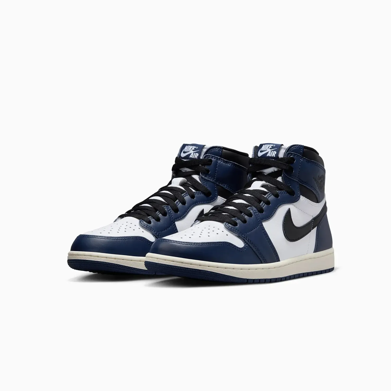 Men's Air Jordan 1 Retro High OG "Midnight Navy" Trump Sneakers Assassination